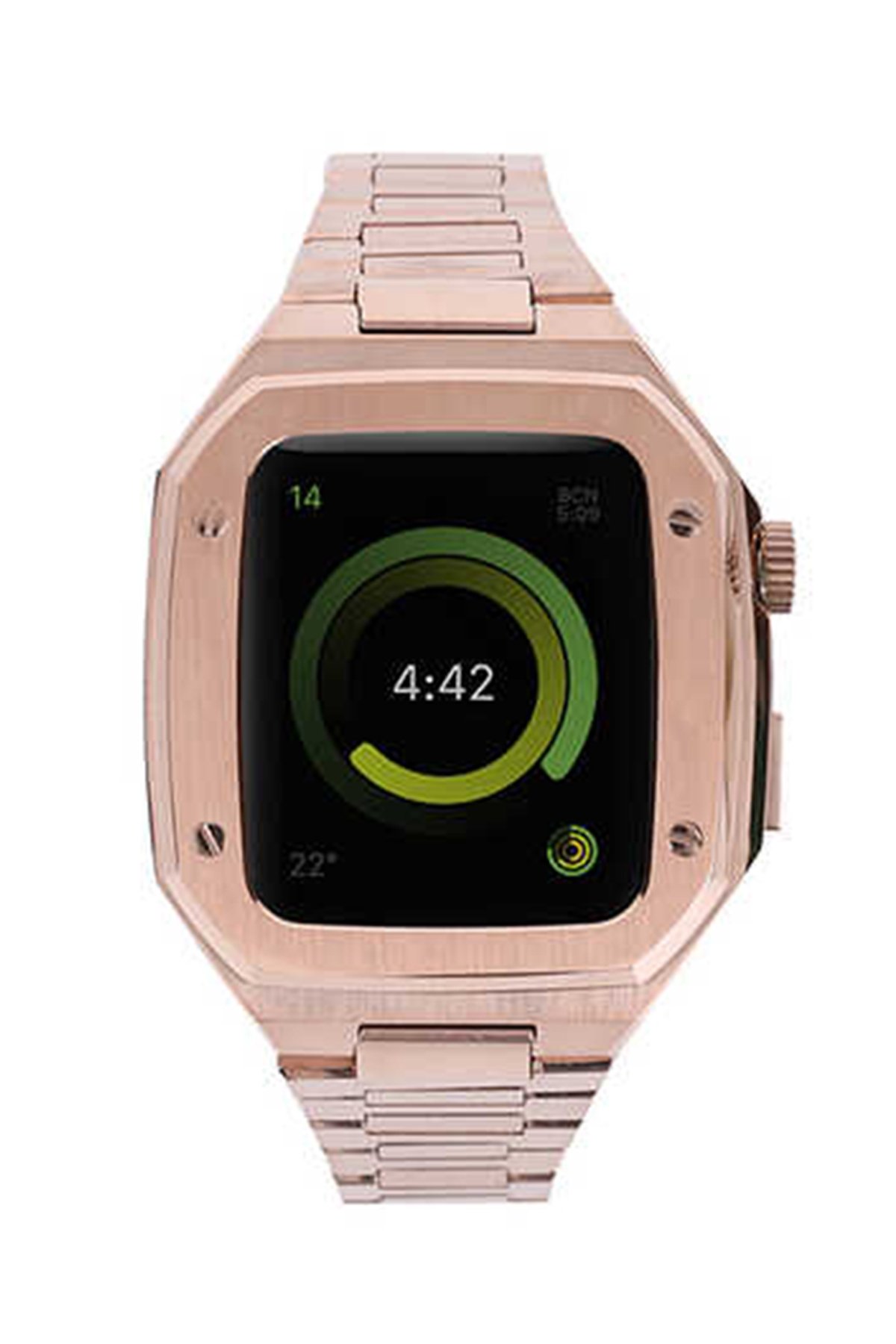 Newface Apple Watch 45mm Klasik Kordon - Açık Gri