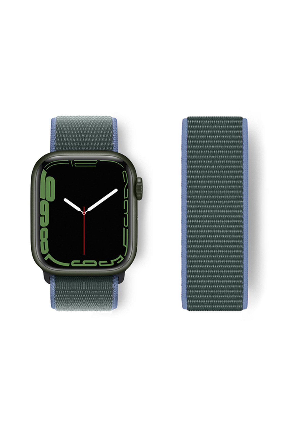 Newface Apple Watch Ultra 49mm Star Kordon - Benekli Siyah