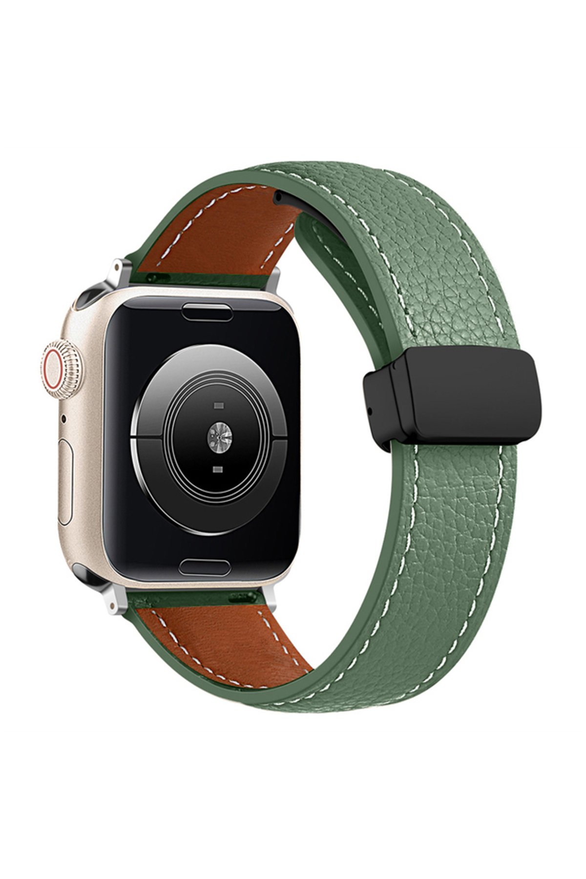 Newface Apple Watch Ultra 49mm Forest Kumaş Kordon - Siyah