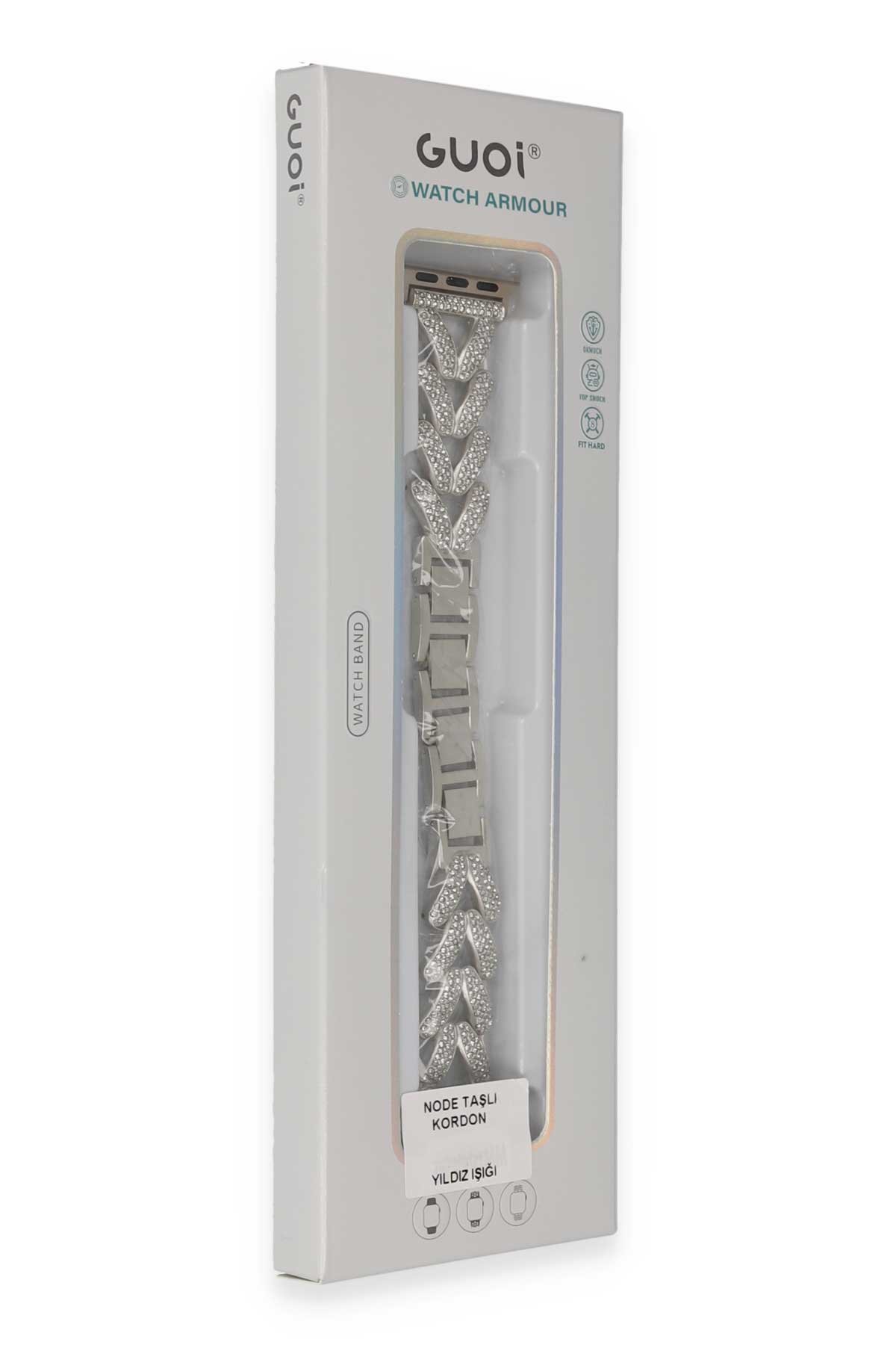 Newface Apple Watch Ultra 49mm Star Kordon - Benekli Mavi