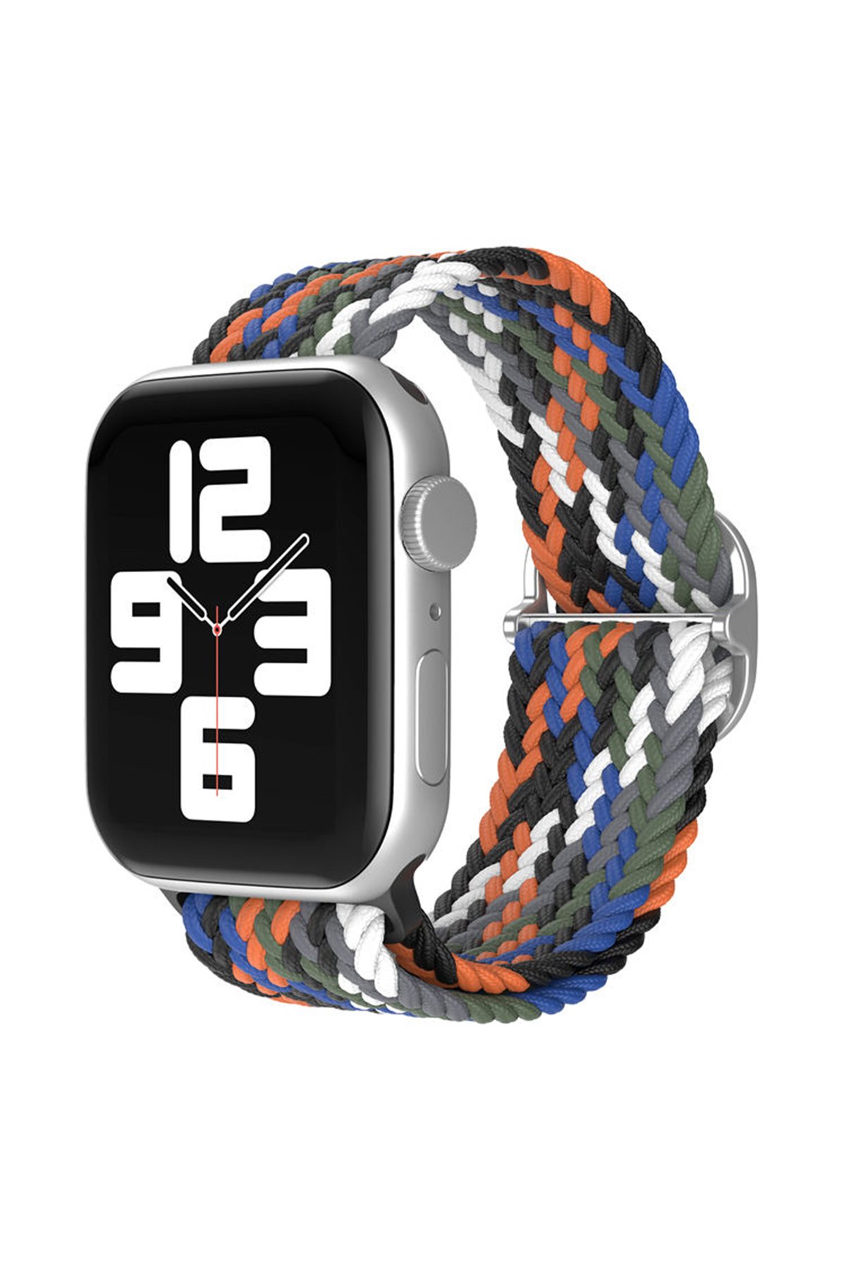 Newface Apple Watch Ultra 49mm Magnus Mıknatıslı Silikon Kordon - Siyah