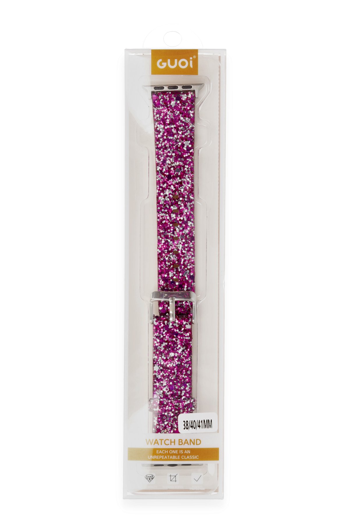 Newface Apple Watch Ultra 49mm Star Kordon - Pembe