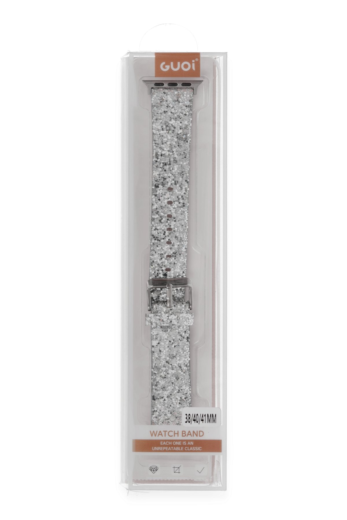 Newface Apple Watch Ultra 49mm Alice Kumaş Kordon - Gri-Kırmızı