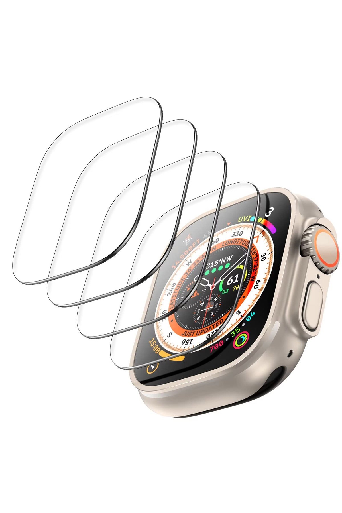 Newface Apple Watch Ultra 49mm Klasik Kordon - Pembe