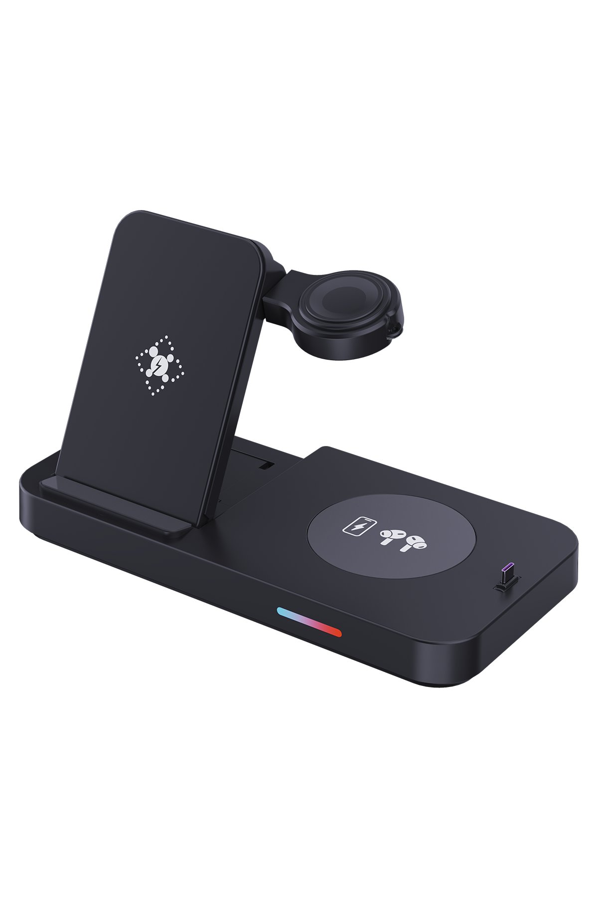 Newface FS02 27W RGB Radyatör Telefon Soğutucu Fan - Siyah