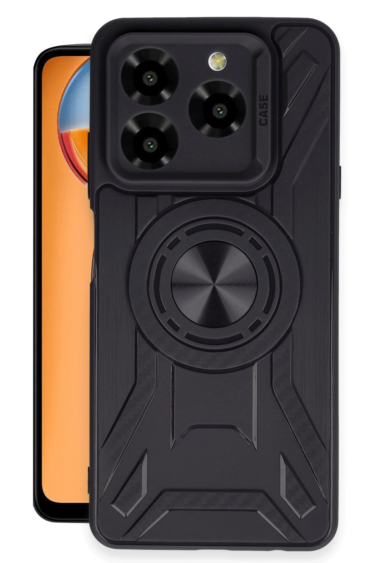 Newface General Mobile Era 30 Kılıf Flip Cover - Siyah