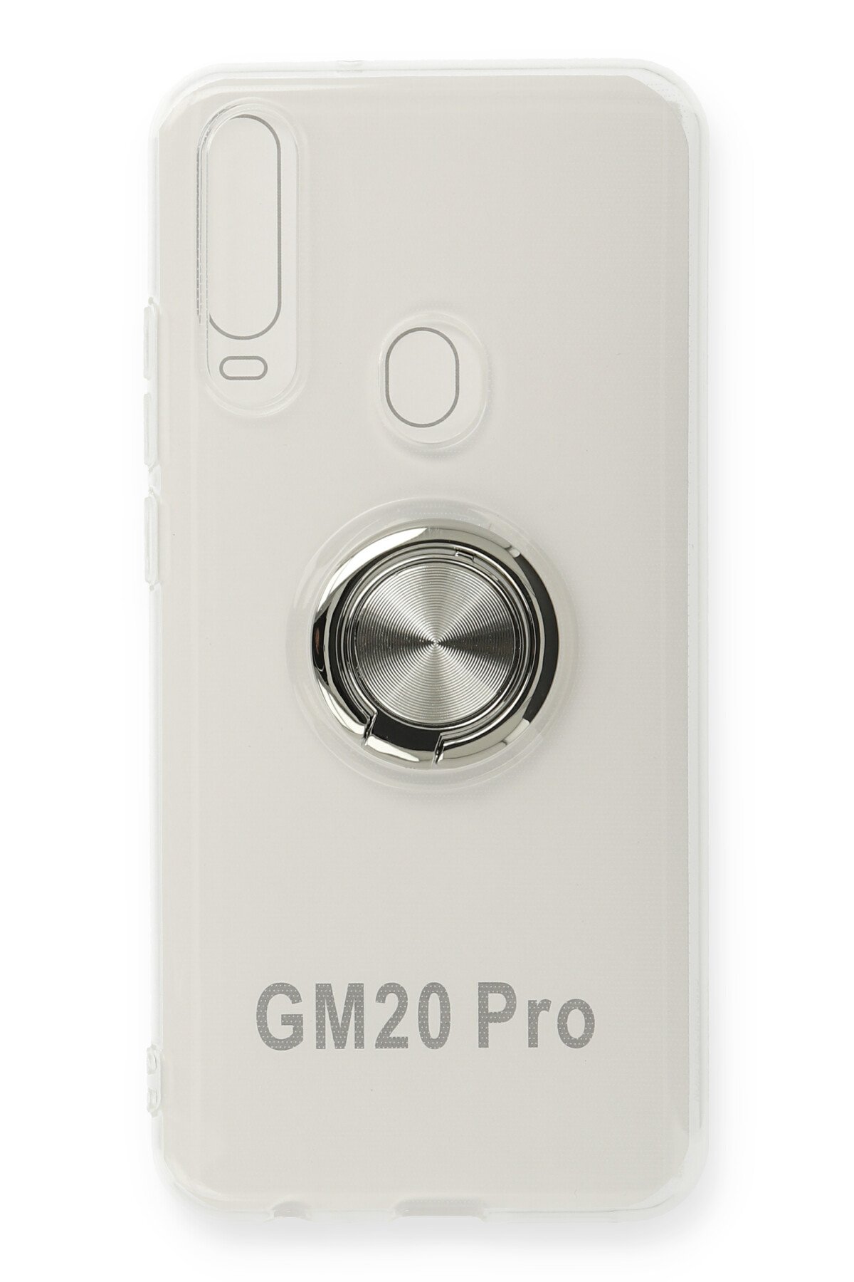 Newface General Mobile GM 20 Pro Kılıf Gros Yüzüklü Silikon - Kırmızı
