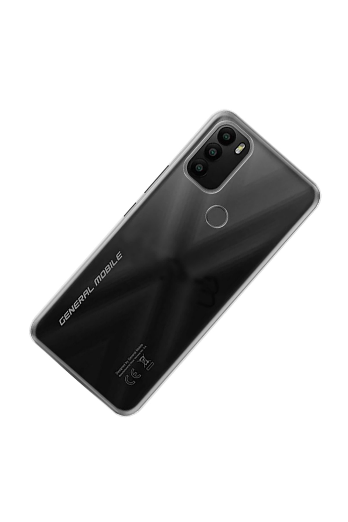 Newface General Mobile GM 21 Plus Kılıf Nano içi Kadife Silikon - Gri