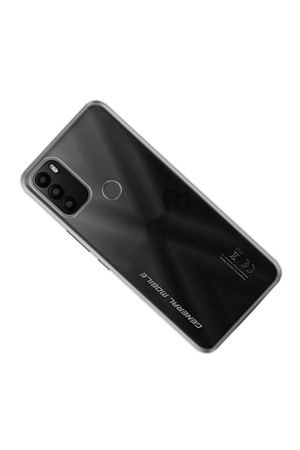 Newface General Mobile GM 21 Plus Kılıf Nano içi Kadife Silikon - Gri