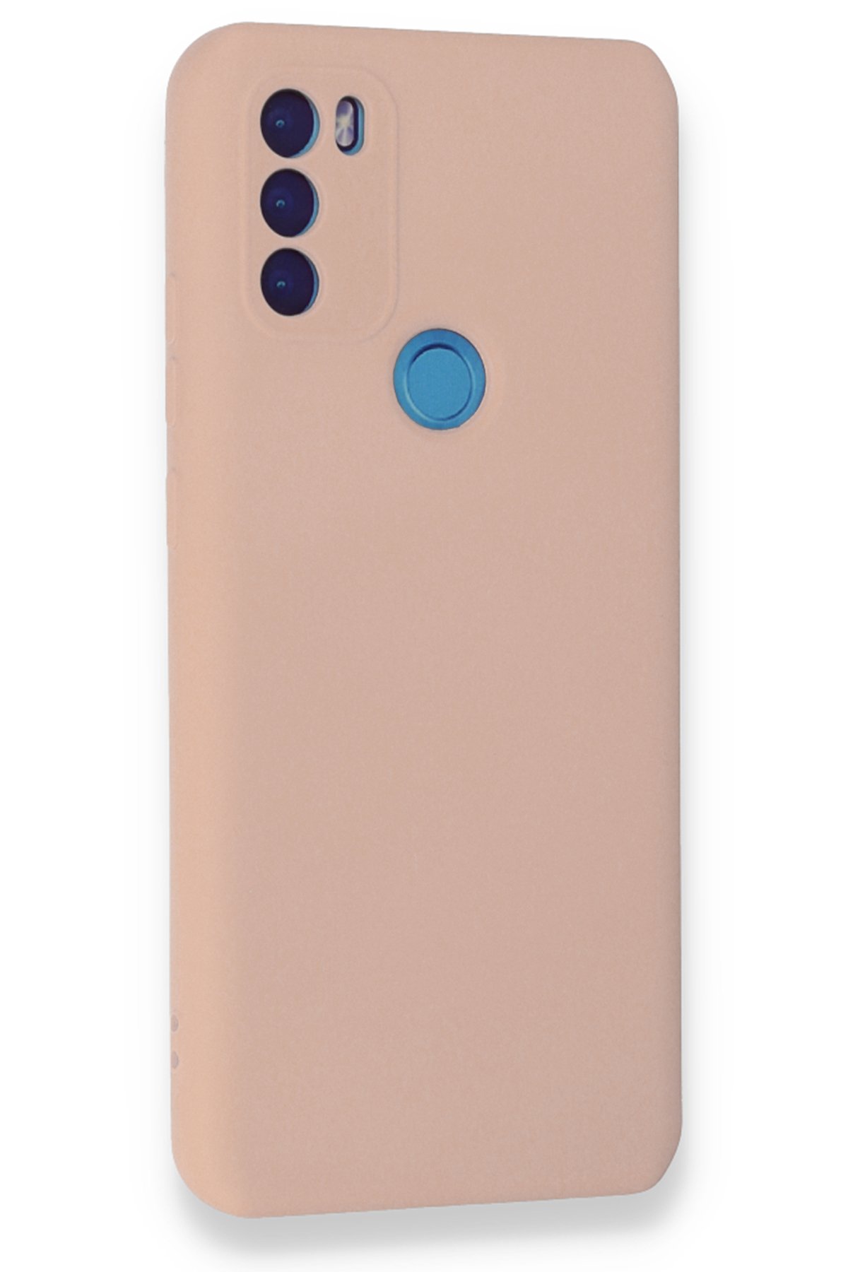 Newface General Mobile GM 21 Plus Kılıf Nano içi Kadife  Silikon - Mavi