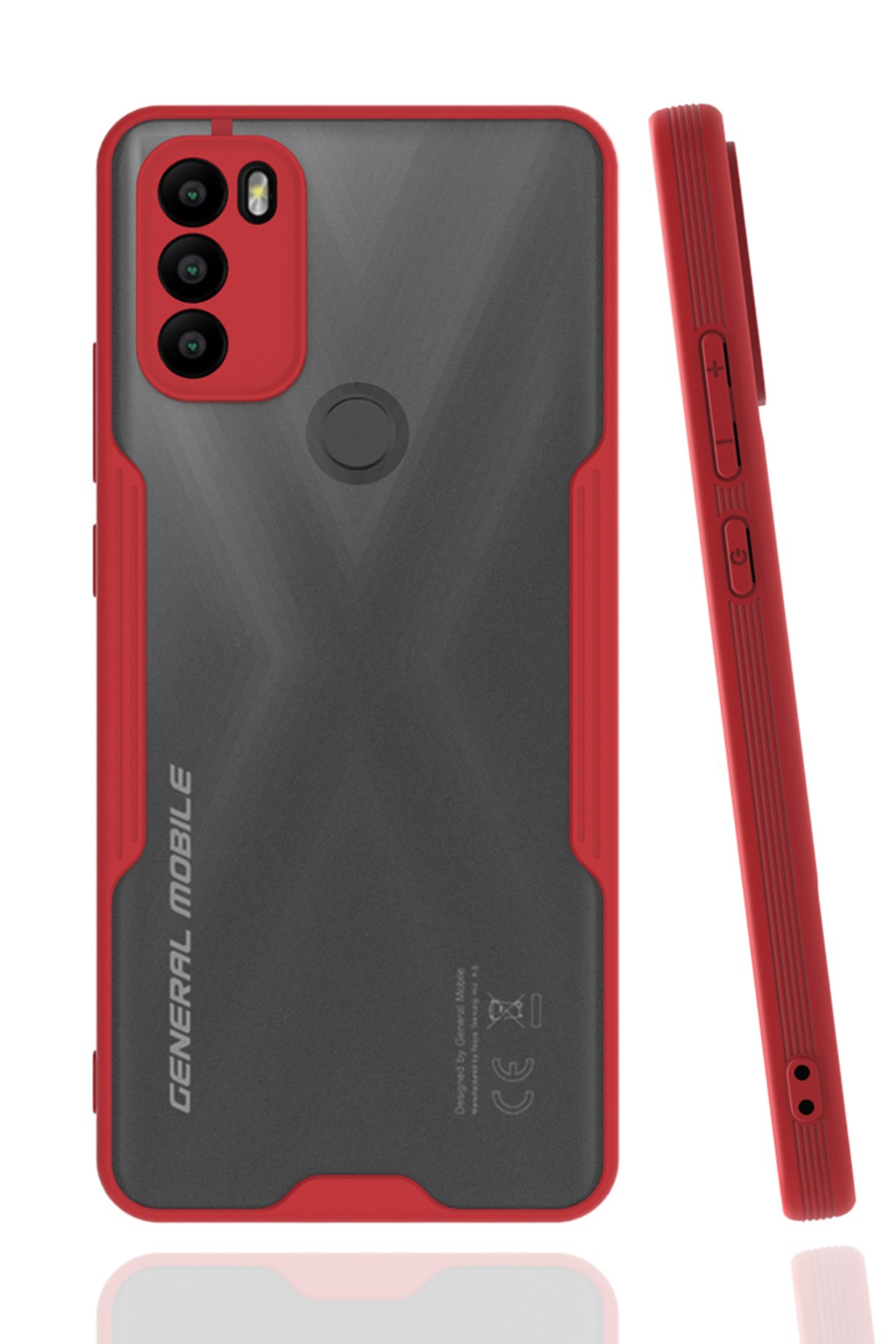 Newface General Mobile GM 21 Plus Kılıf Nano içi Kadife Silikon - Pudra
