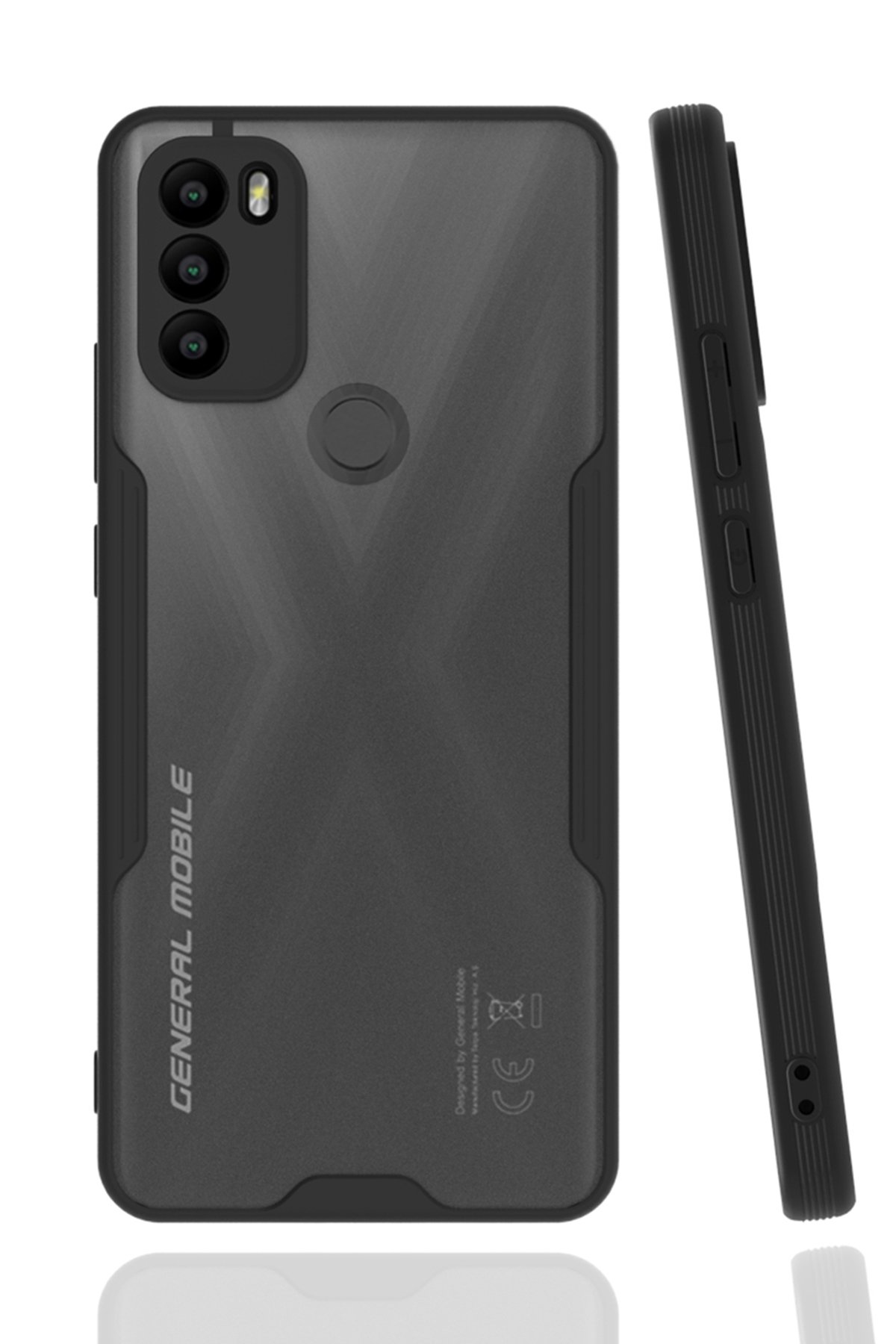Newface General Mobile GM 21 Plus Kılıf Platin Silikon - Sarı