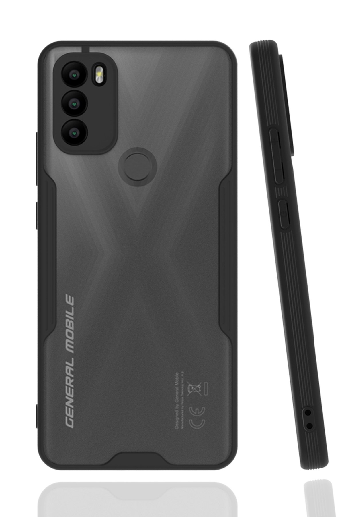 Newface General Mobile GM 21 Plus Kılıf Nano içi Kadife Silikon - Lacivert