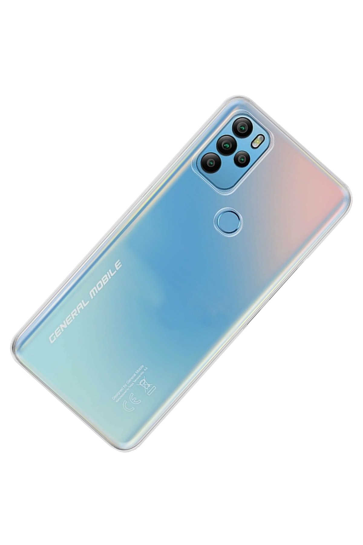 Newface General Mobile GM 21 Pro Kılıf Nano içi Kadife Silikon - Mavi