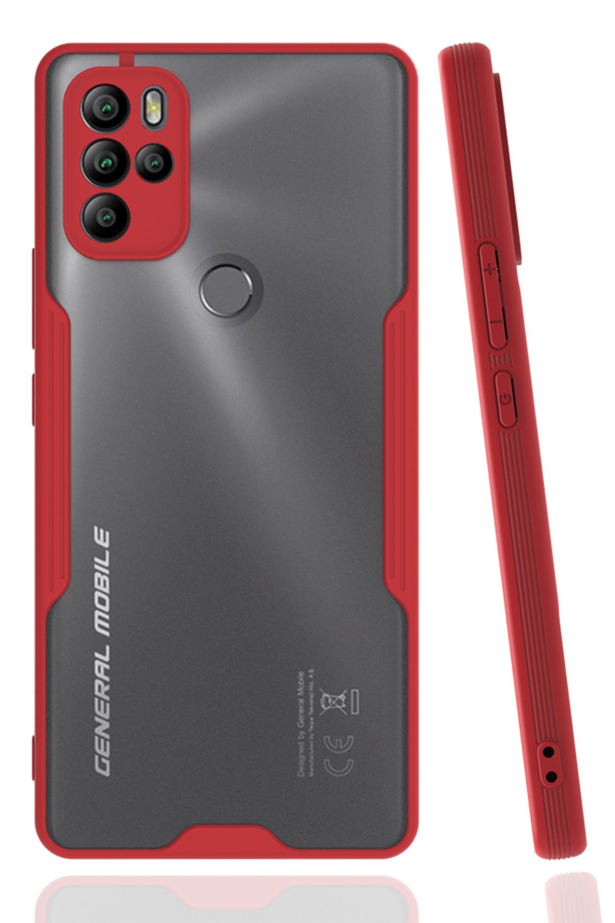 Newface General Mobile GM 21 Pro Kılıf First Silikon - Mor