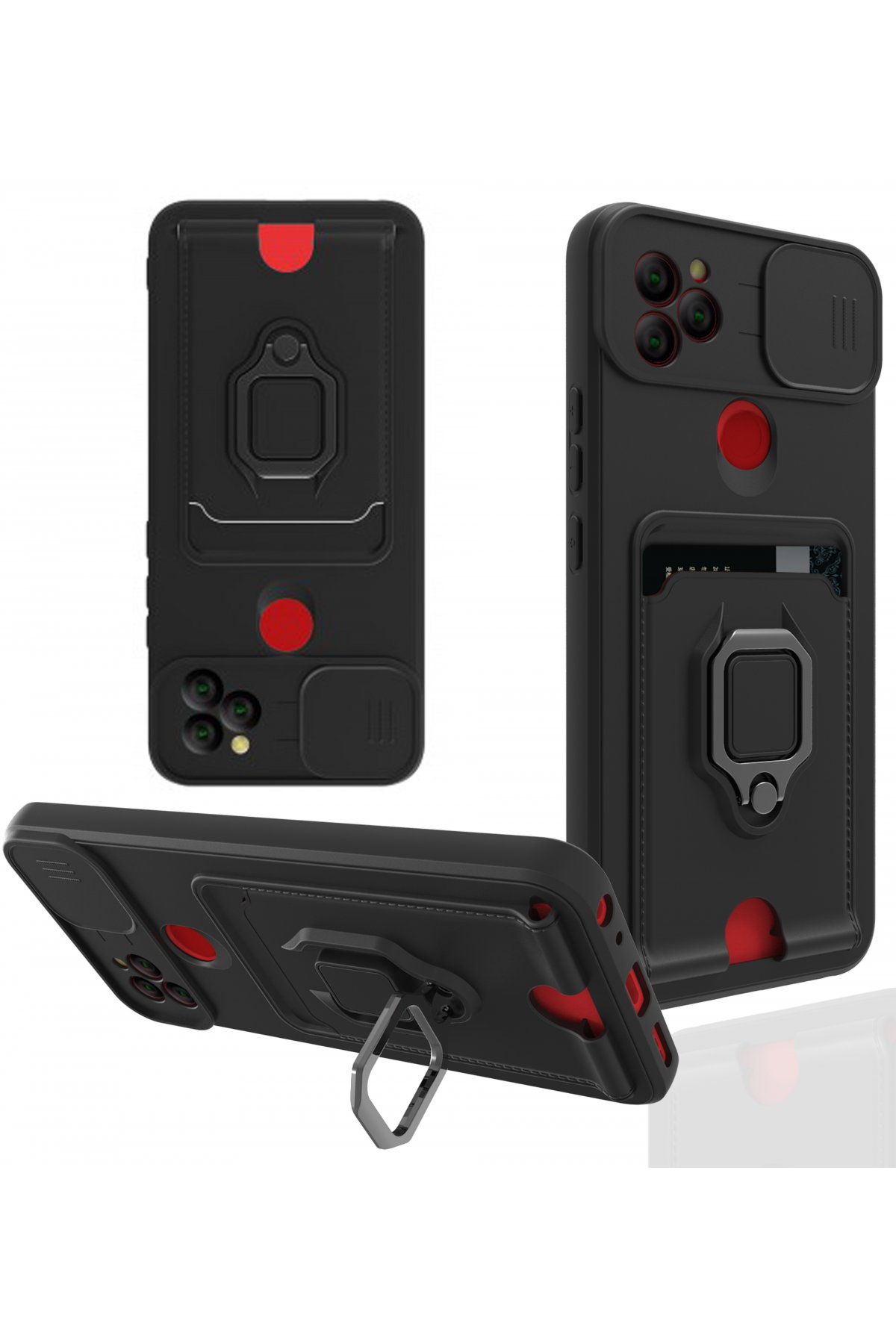 Newface General Mobile GM 22 Kılıf Nano içi Kadife Silikon - Turuncu