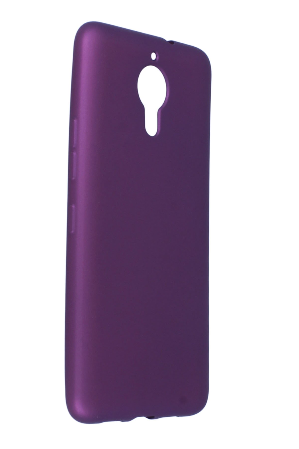 Newface General Mobile GM 5 Plus Kılıf First Silikon - Mürdüm