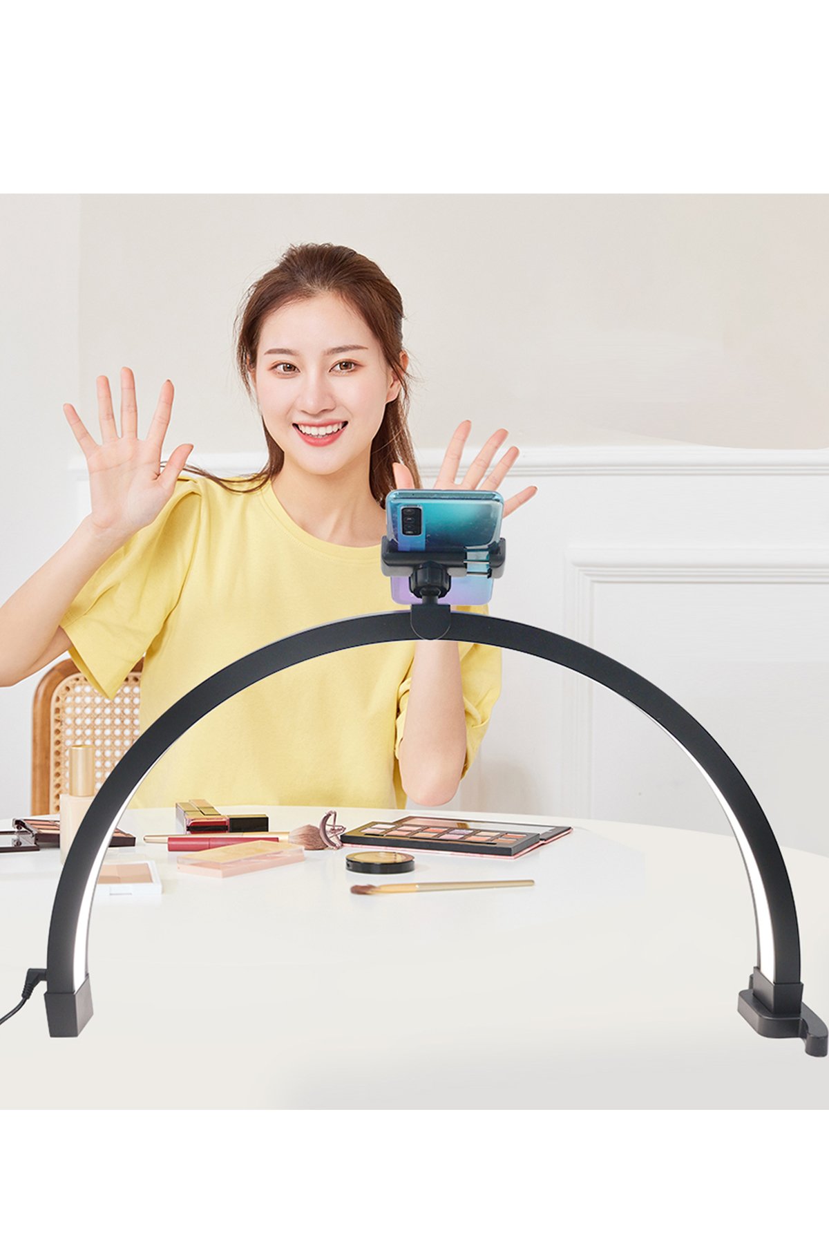 Newface HD-M13X 56cm Güzellik Bakım Işığı - Siyah