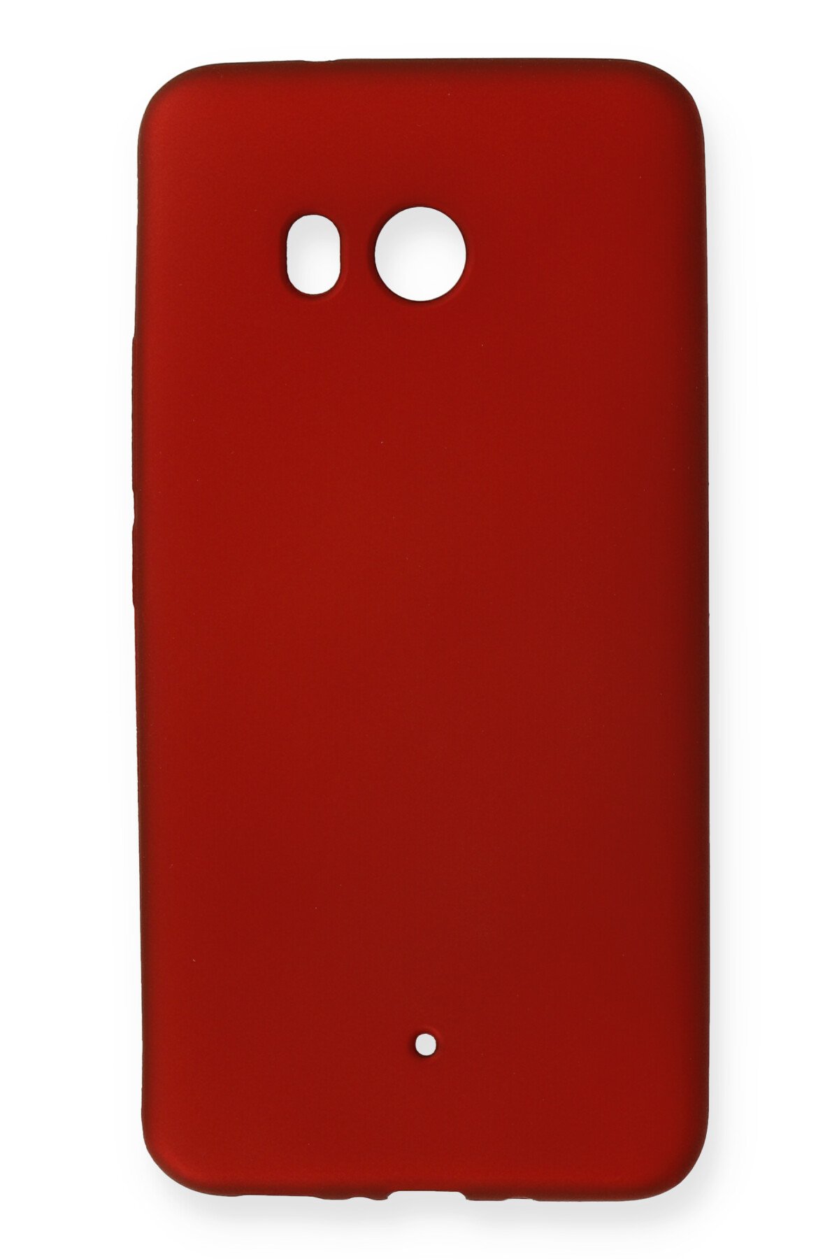 Newface HTC U-11 Kılıf First Silikon - Bordo