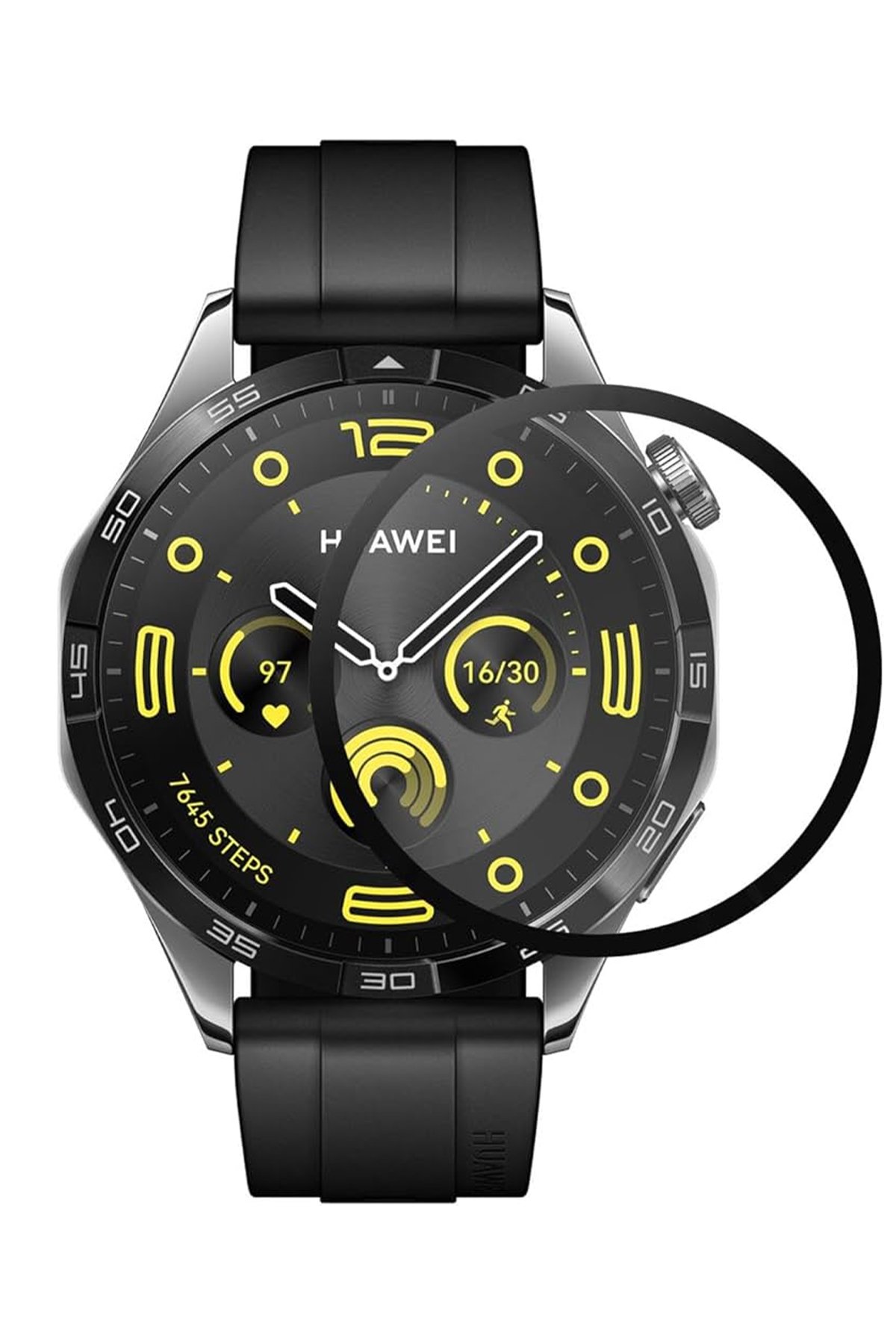 Newface Huawei GT4 41mm 18mm Klasik Kordon - Lila