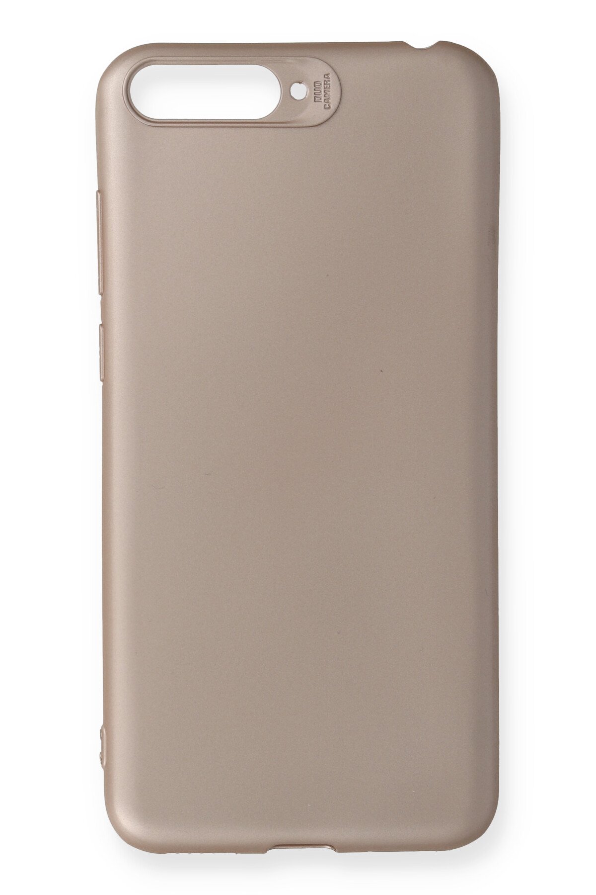 Newface Huawei Honor 7A Kılıf First Silikon - Gold