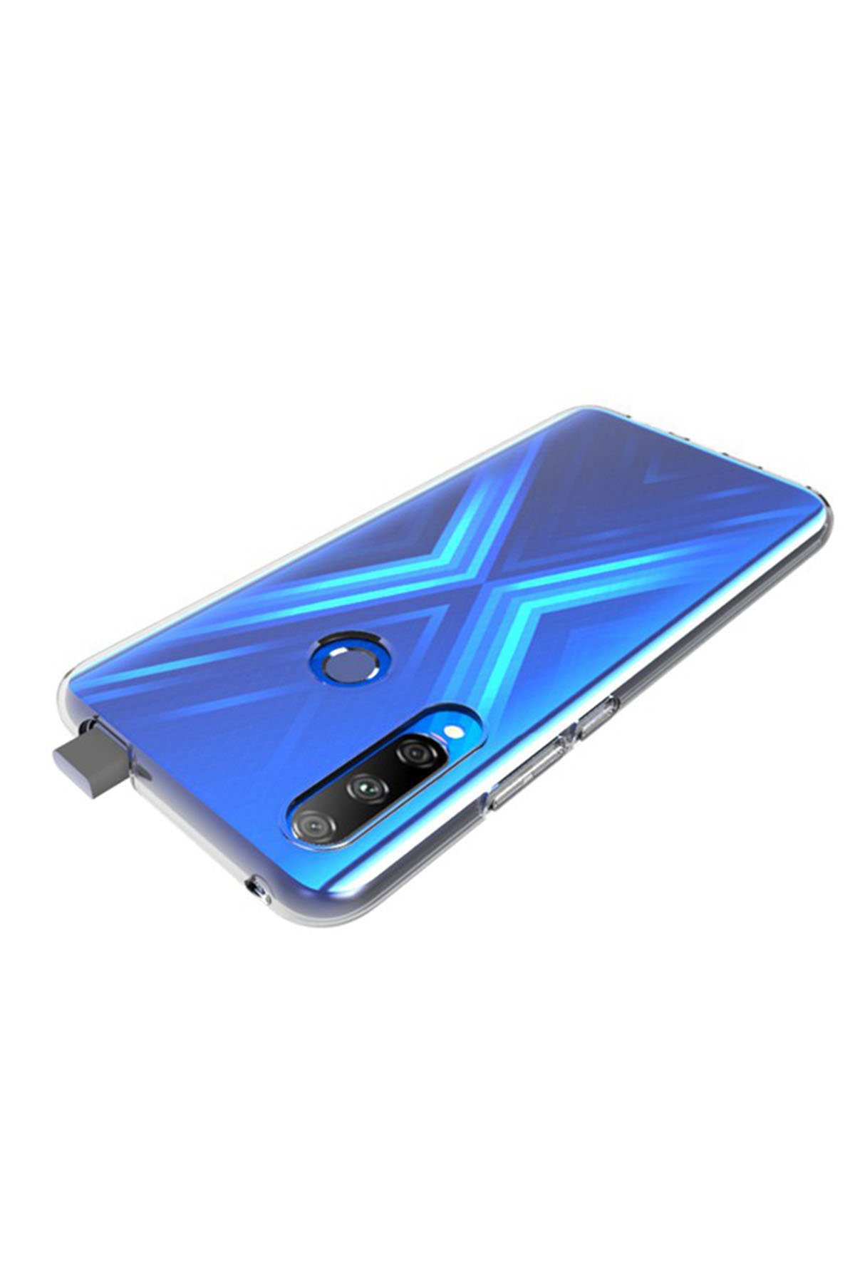 Newface Huawei Honor 9X Kılıf First Silikon - Bordo