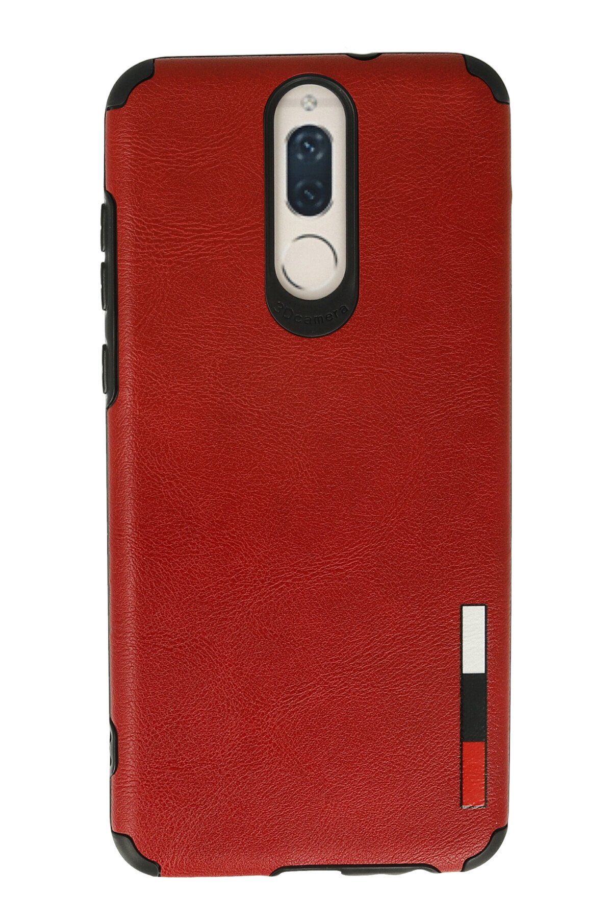 Newface Huawei Mate 10 Lite Kılıf Nano içi Kadife Silikon - Kırmızı