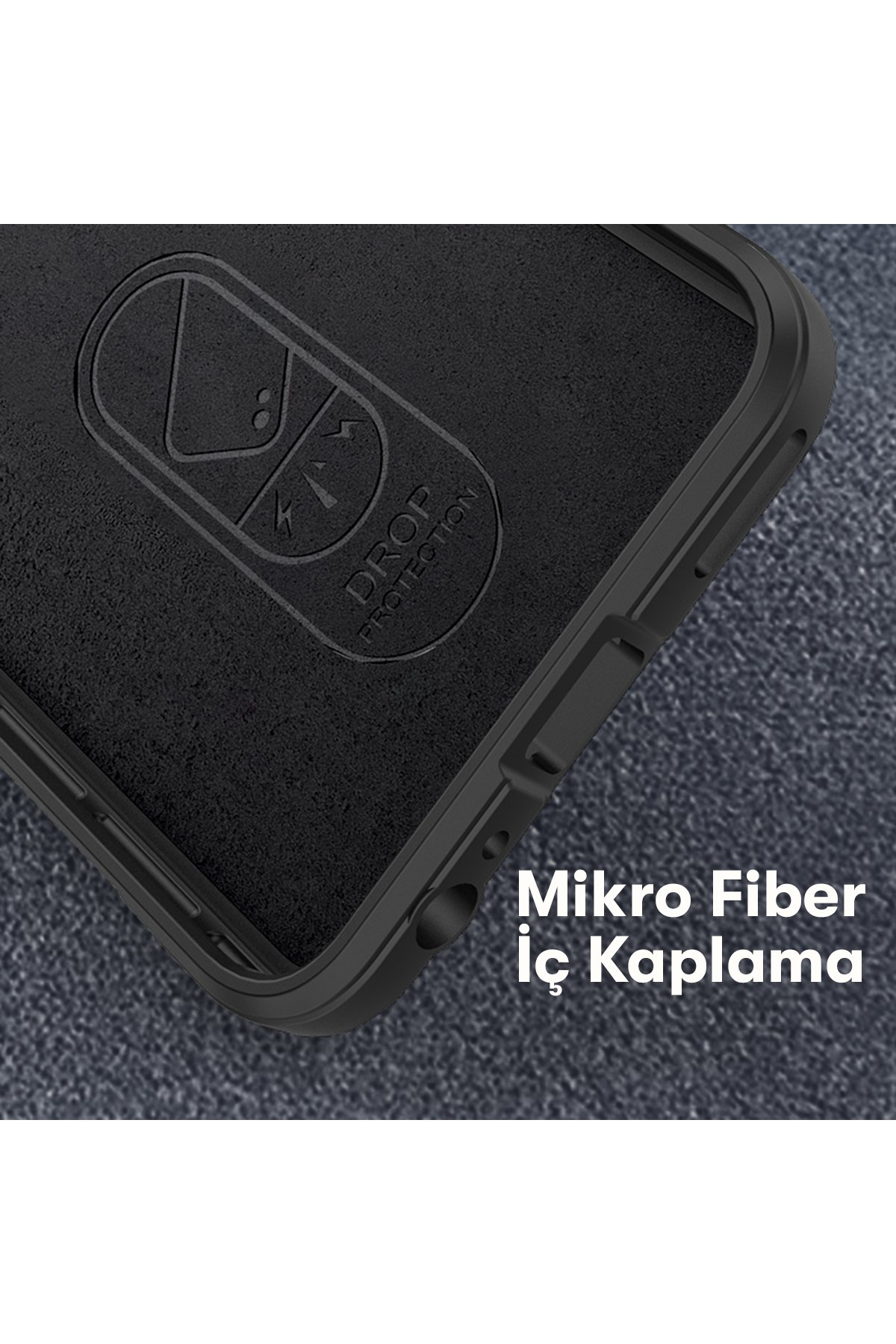 Newface Huawei Mate 10 Lite Kılıf Volet Silikon - Mavi