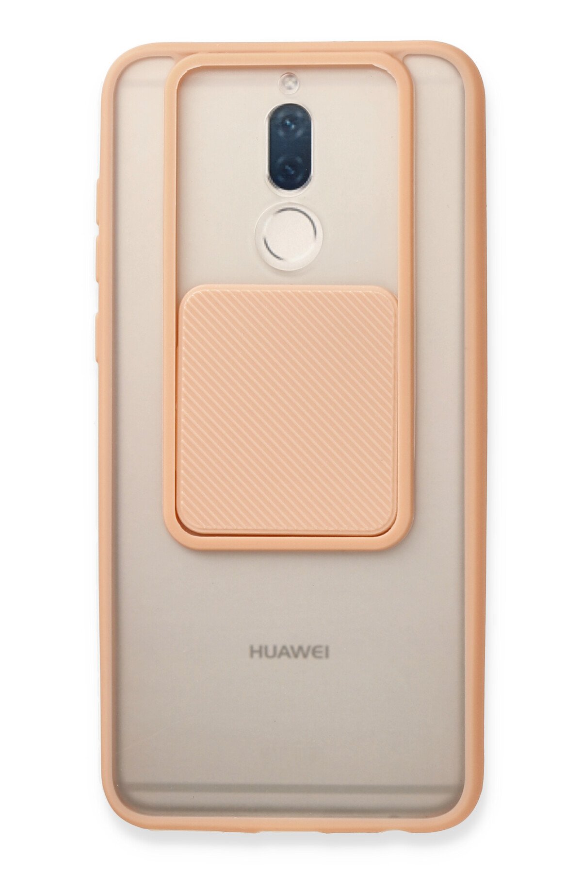 Newface Huawei Mate 10 Lite Kılıf Volet Silikon - Siyah