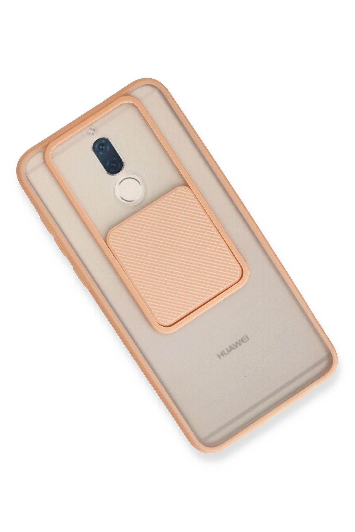 Newface Huawei Mate 10 Lite Kılıf Volet Silikon - Beyaz