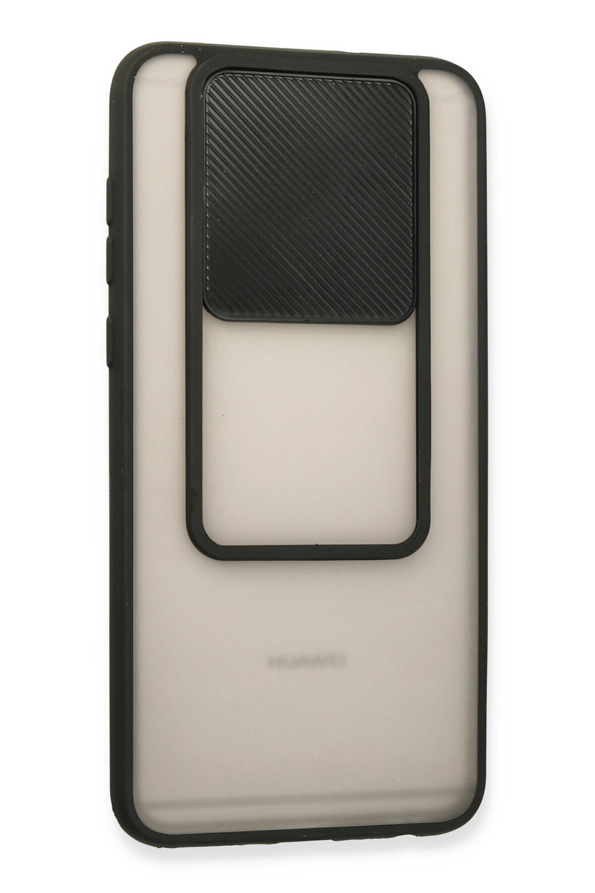 Newface Huawei Mate 10 Lite Kılıf Volet Silikon - Siyah