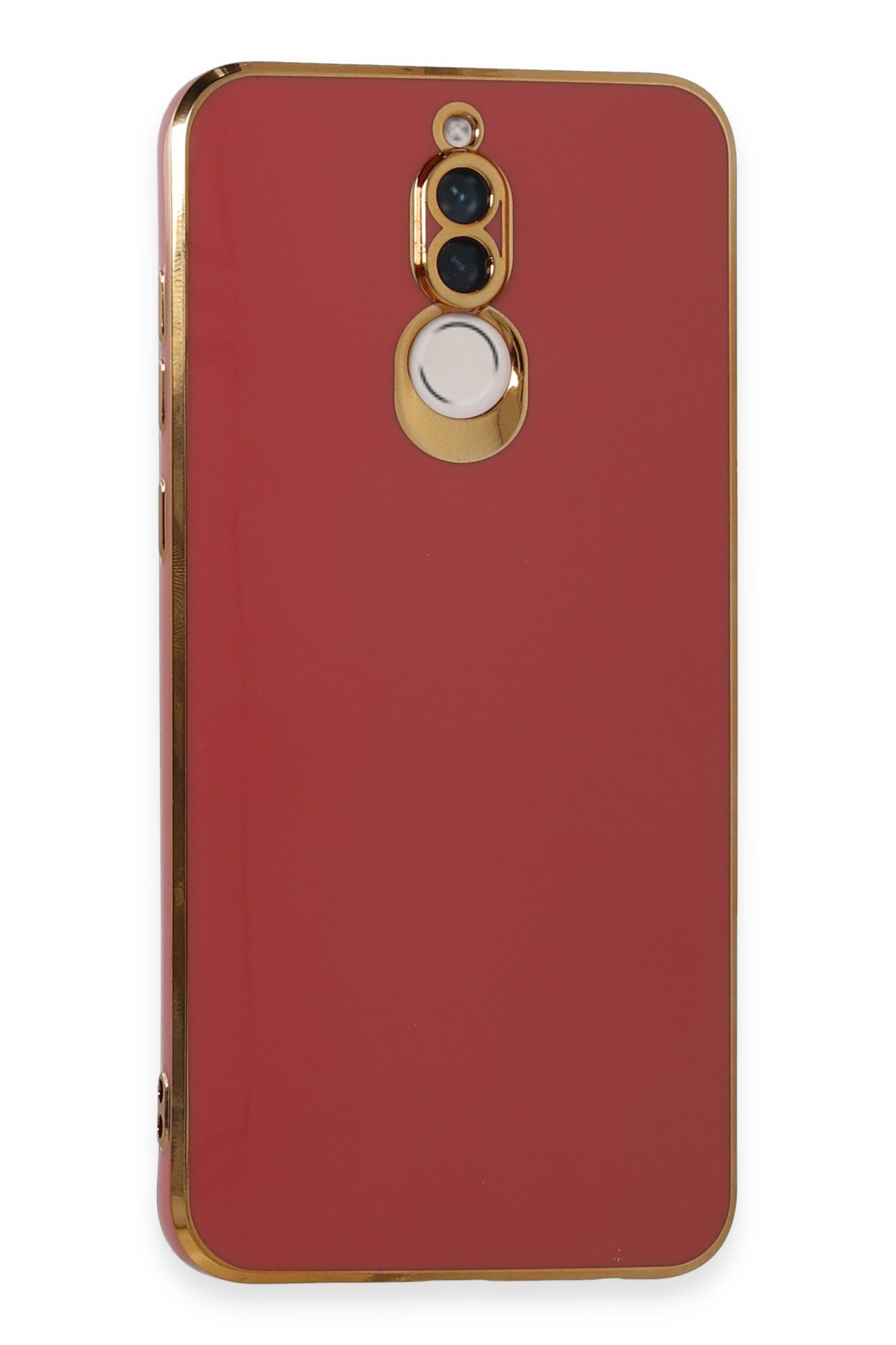 Newface Huawei Mate 10 Lite Kılıf Nano içi Kadife Silikon - Koyu Yeşil