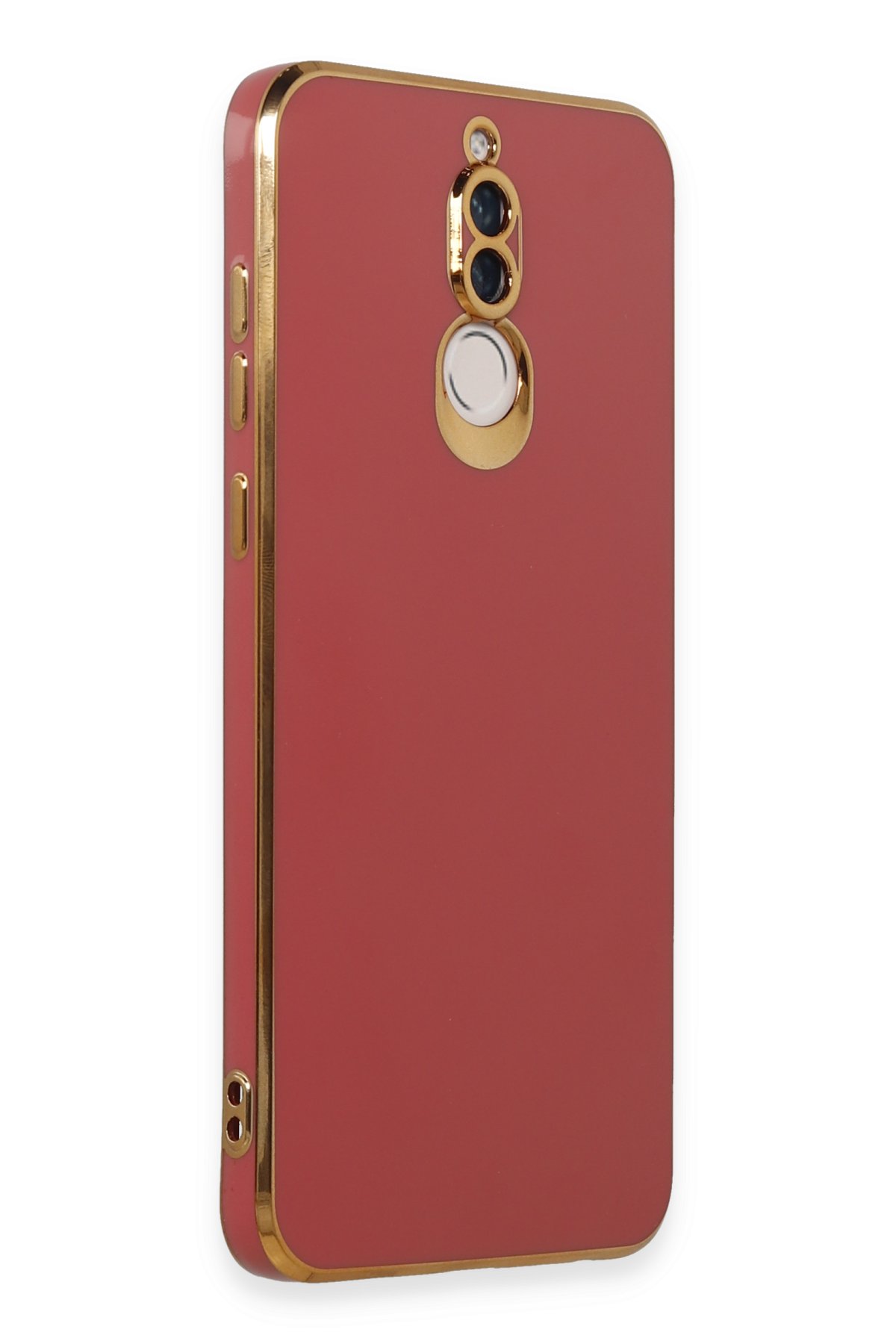 Newface Huawei Mate 10 Lite Kılıf Nano içi Kadife Silikon - Koyu Yeşil