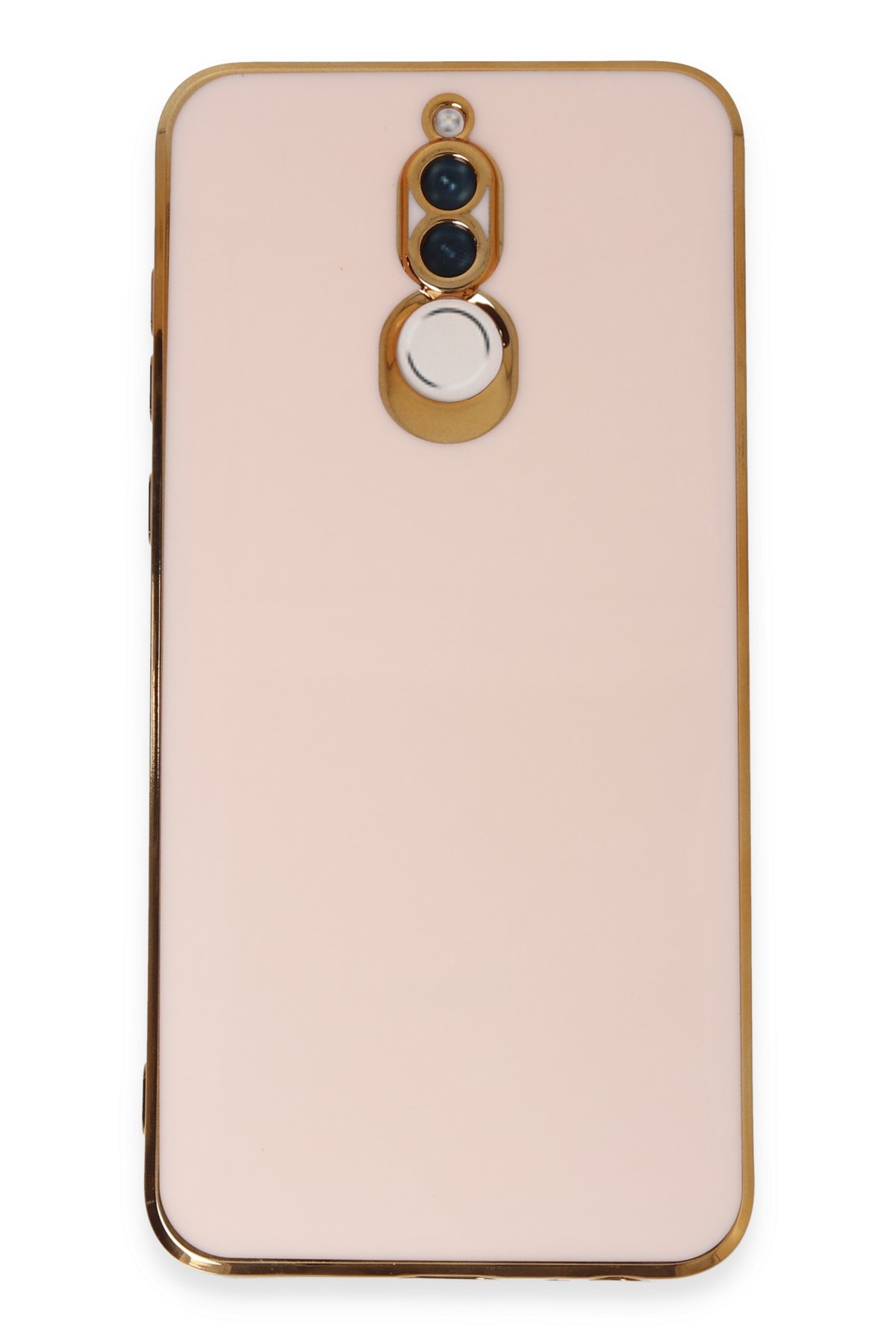 Newface Huawei Mate 10 Lite Kılıf Nano içi Kadife Silikon - Lacivert