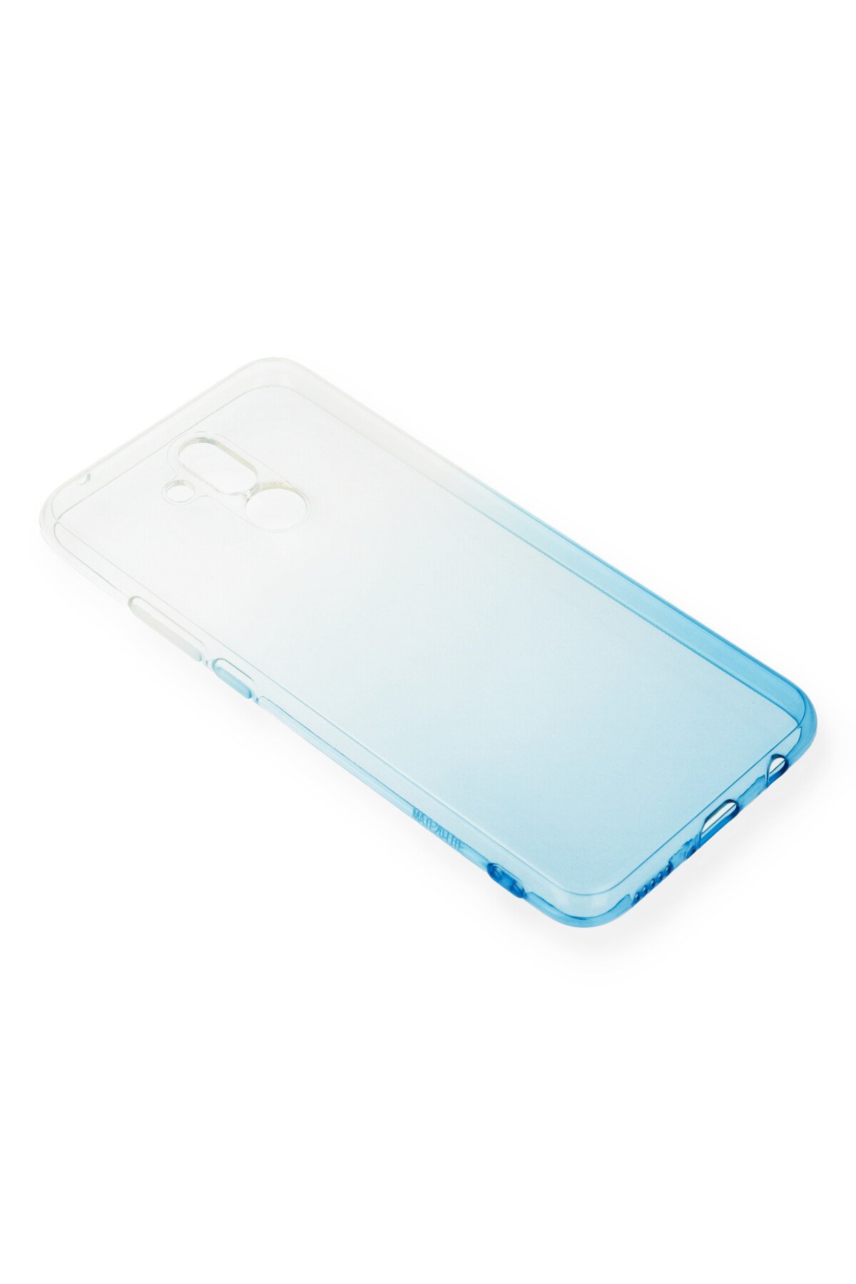 Newface Huawei Mate 20 Lite Kılıf Volet Silikon - Mavi
