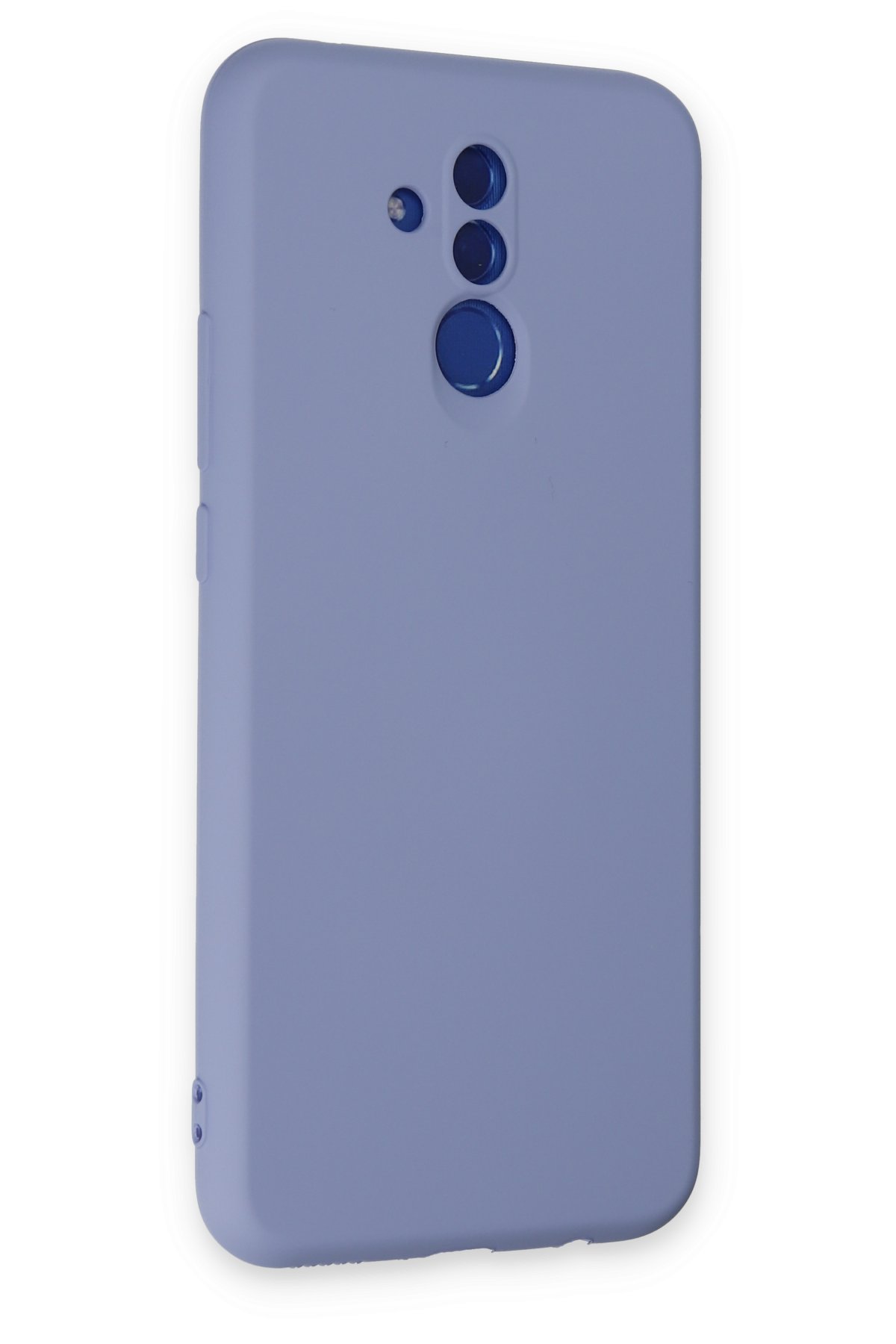 Newface Huawei Mate 20 Lite Kılıf Nano içi Kadife Silikon - Mor