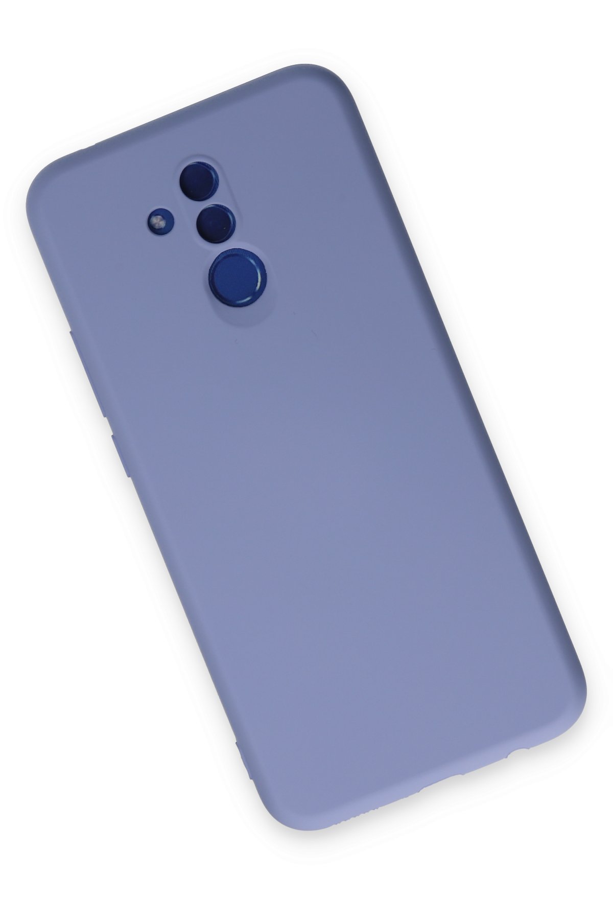 Newface Huawei Mate 20 Lite Kılıf Nano içi Kadife  Silikon - Mor