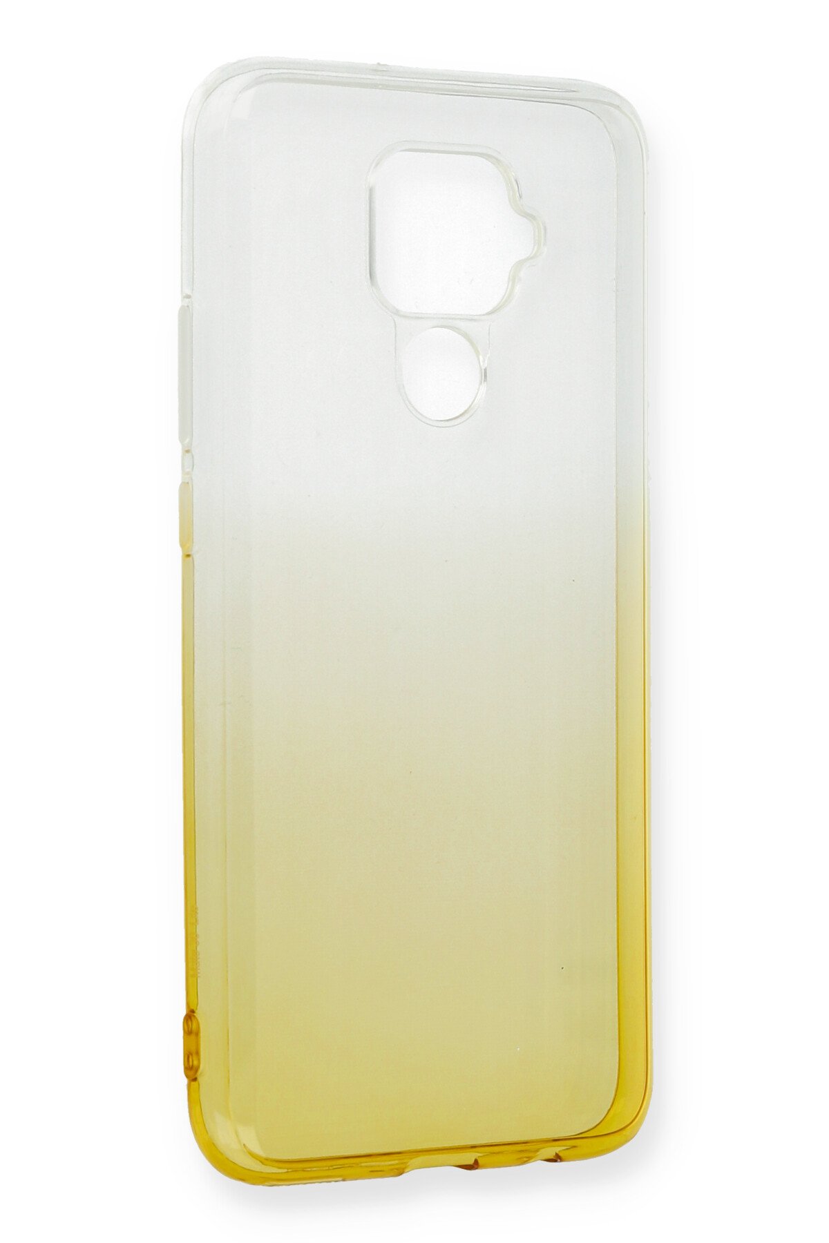 Newface Huawei Mate 30 Lite Kılıf Viktor Yüzüklü Silikon - Turuncu