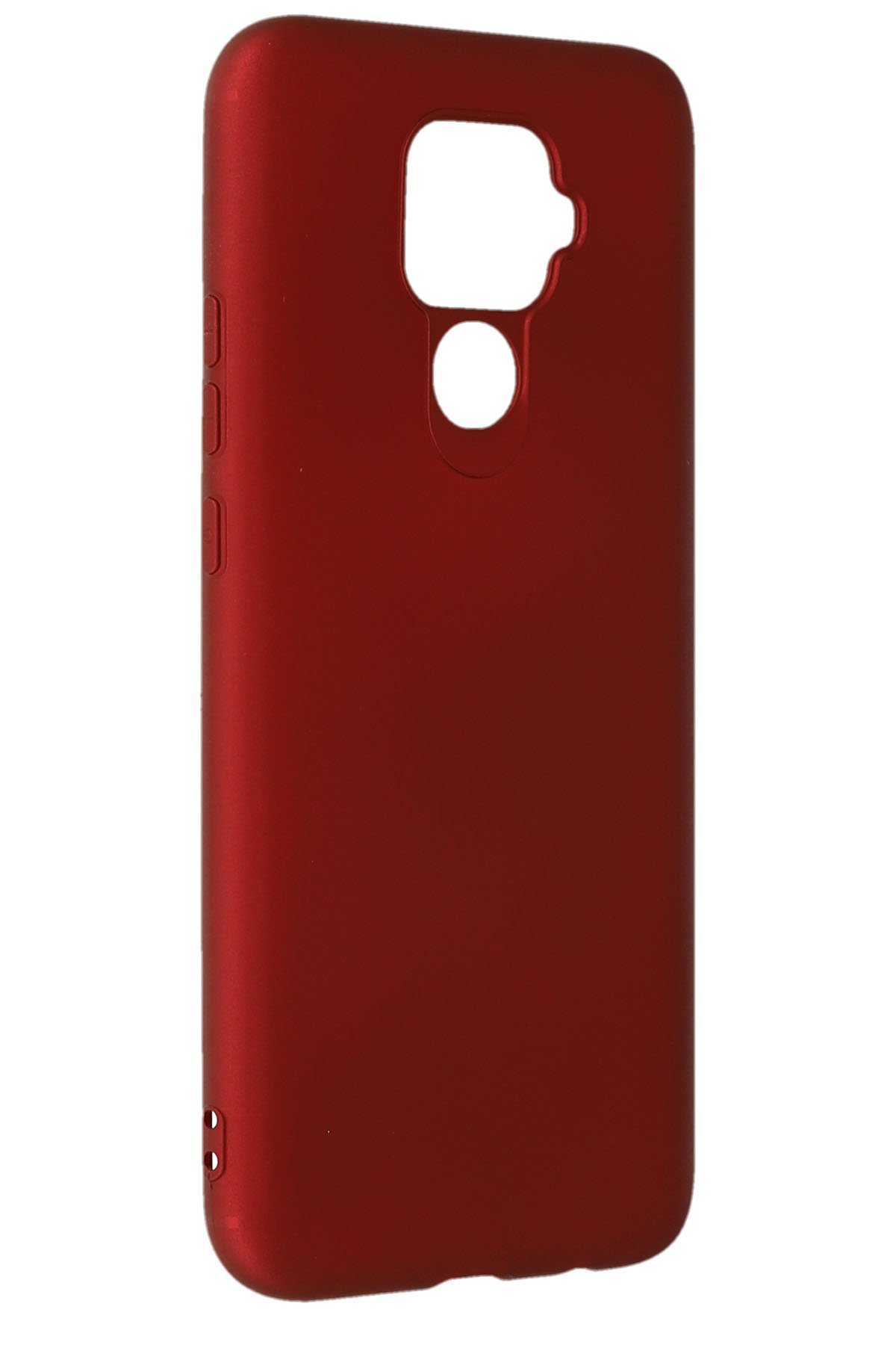 Newface Huawei Mate 30 Lite Kılıf Viktor Yüzüklü Silikon - Turuncu