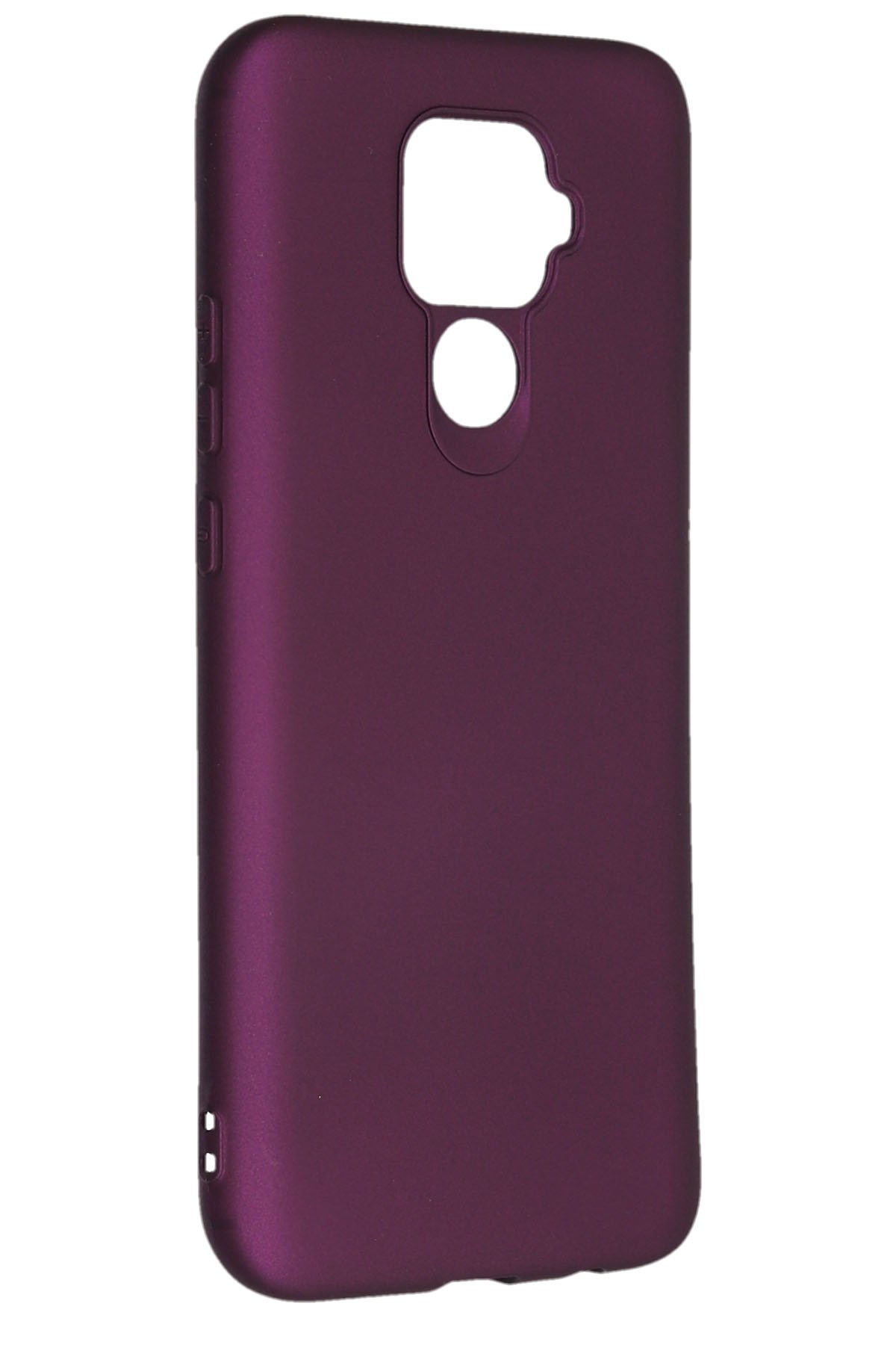Newface Huawei Mate 30 Lite Kılıf Viktor Yüzüklü Silikon - Turuncu