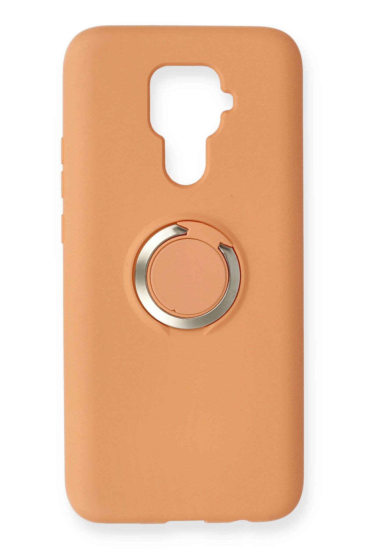 Newface Huawei Mate 30 Lite Kılıf Viktor Yüzüklü Silikon - Yeşil