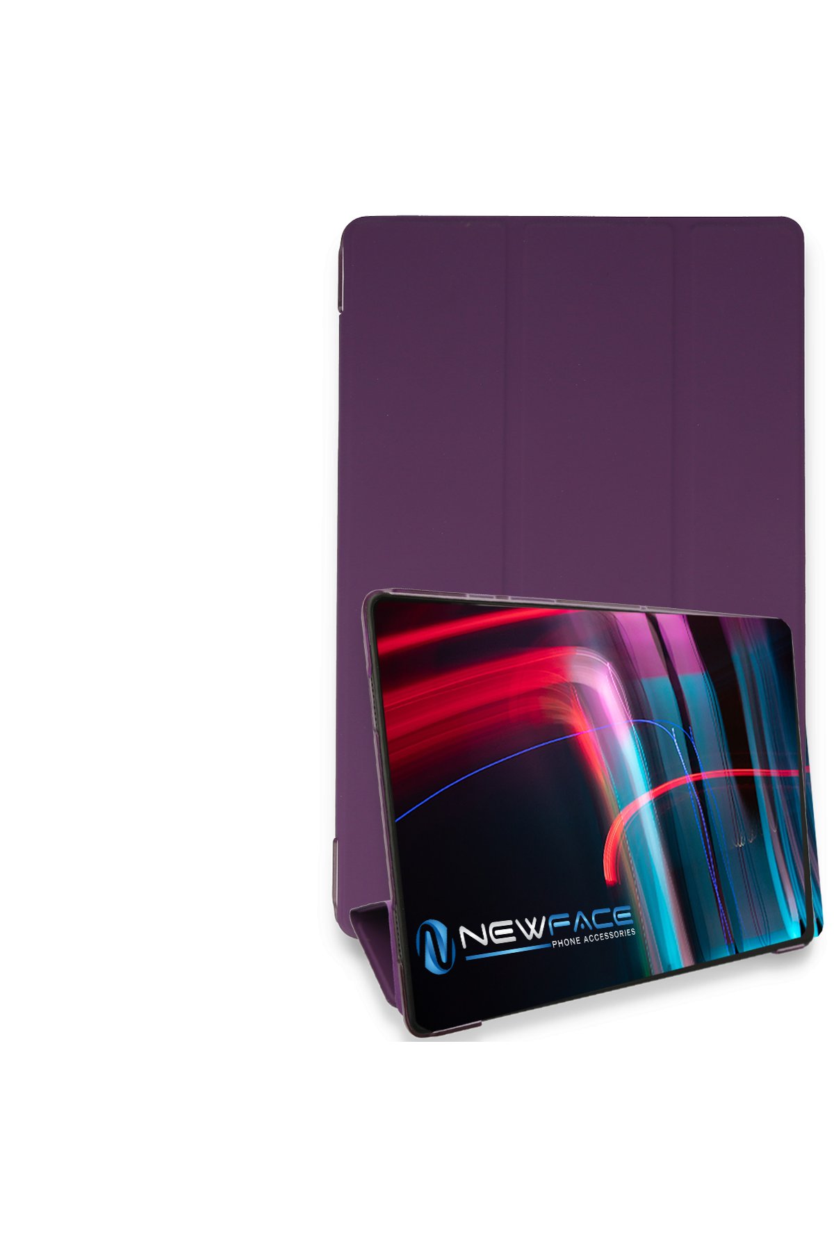 Newface Huawei MatePad SE Kılıf Kalemlikli Mars Tablet Kılıfı - Lila