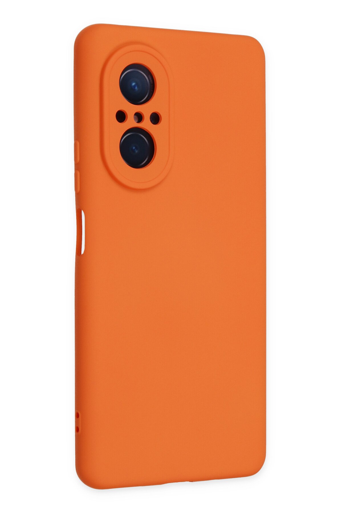 Newface Huawei Nova 9 SE Kılıf Nano içi Kadife Silikon - Mavi