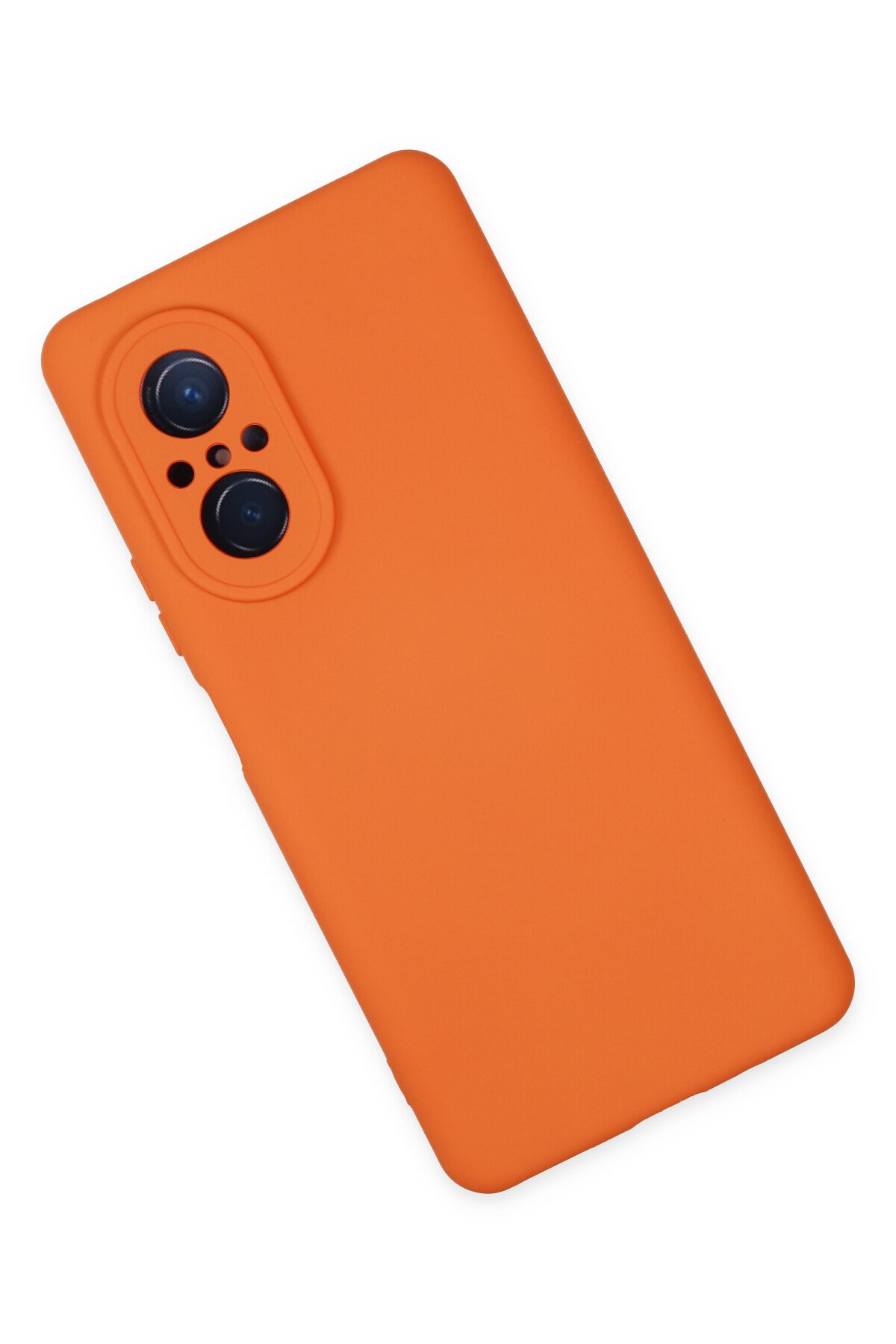 Newface Huawei Nova 9 SE Kılıf Nano içi Kadife Silikon - Mavi