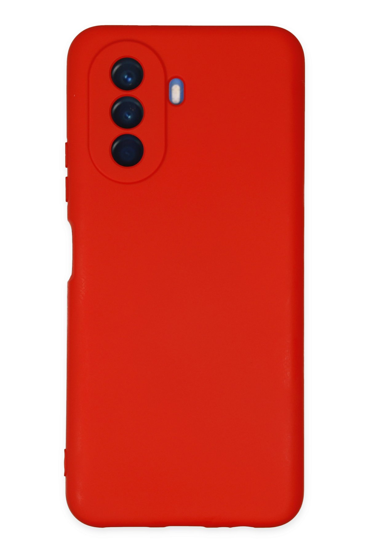 Newface Huawei Nova Y70 Kılıf Montreal Silikon Kapak - Kırmızı