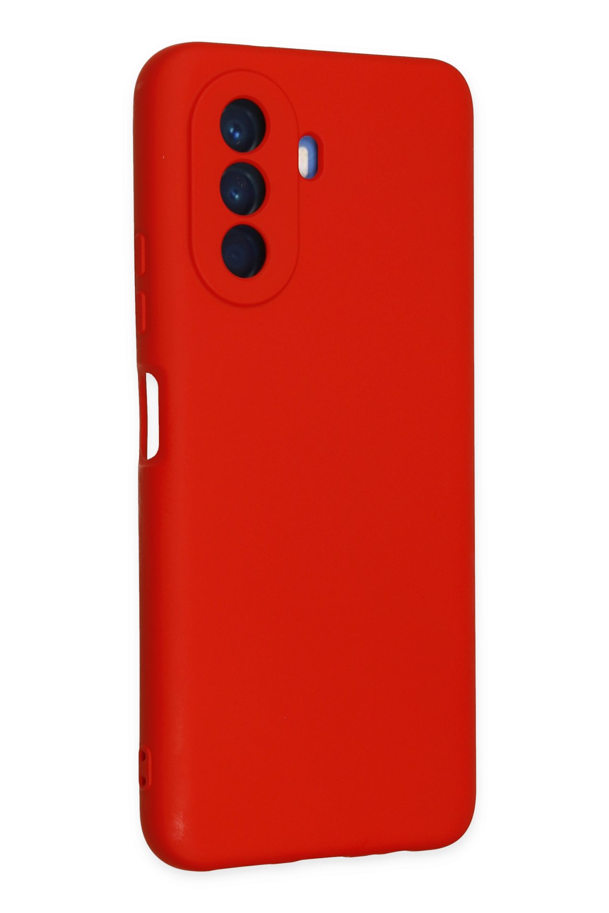 Newface Huawei Nova Y70 Kılıf Montreal Silikon Kapak - Kırmızı