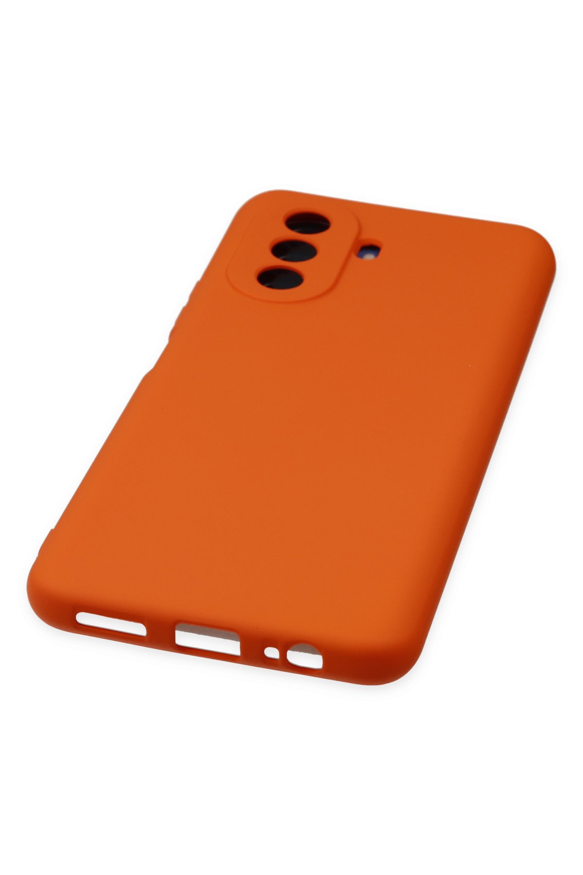 Newface Huawei Nova Y70 Kılıf Nano içi Kadife Silikon - Siyah