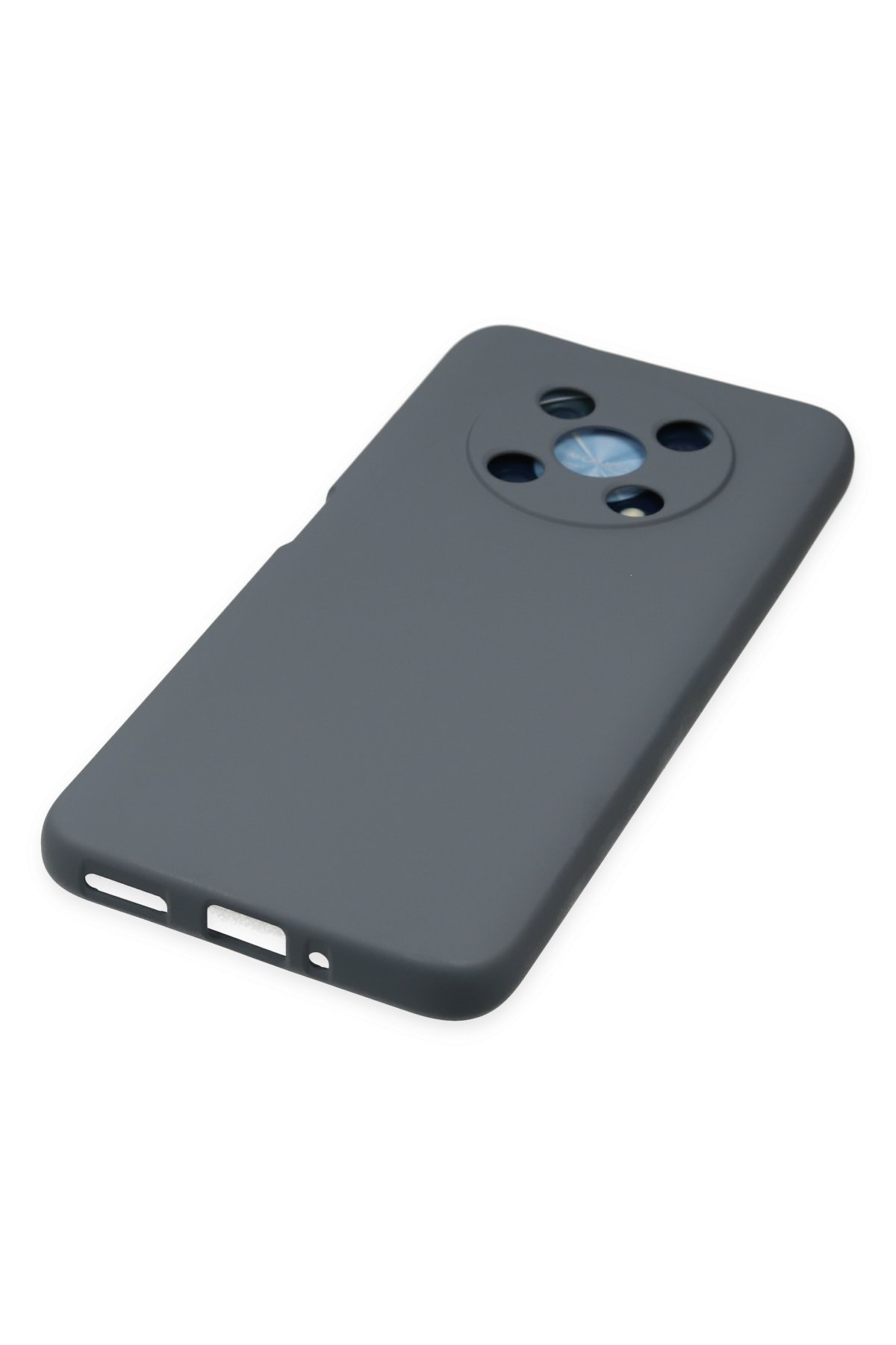 Newface Huawei Nova Y90 Kılıf Nano içi Kadife Silikon - Turuncu
