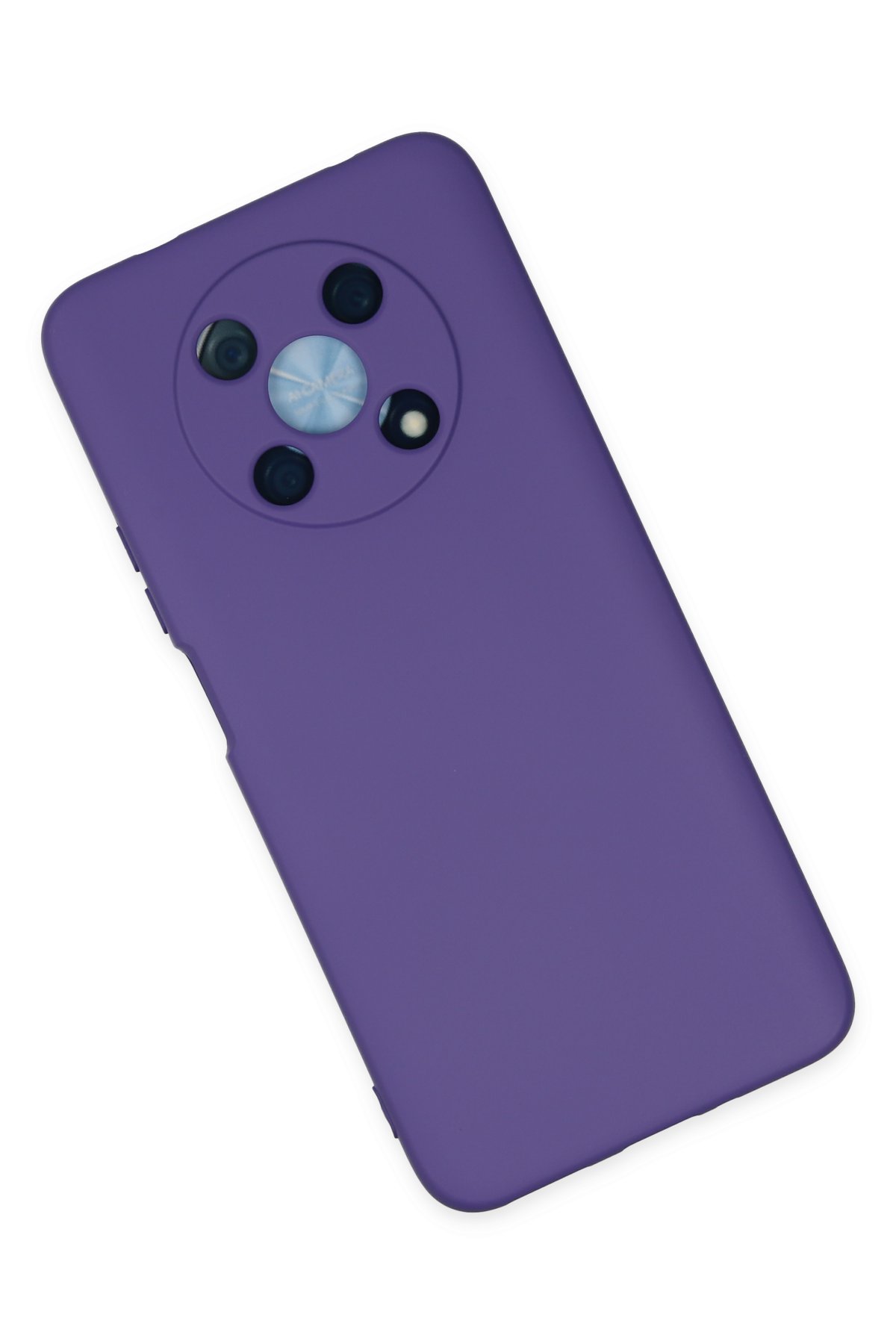 Newface Huawei Nova Y90 Kılıf Nano içi Kadife Silikon - Mor