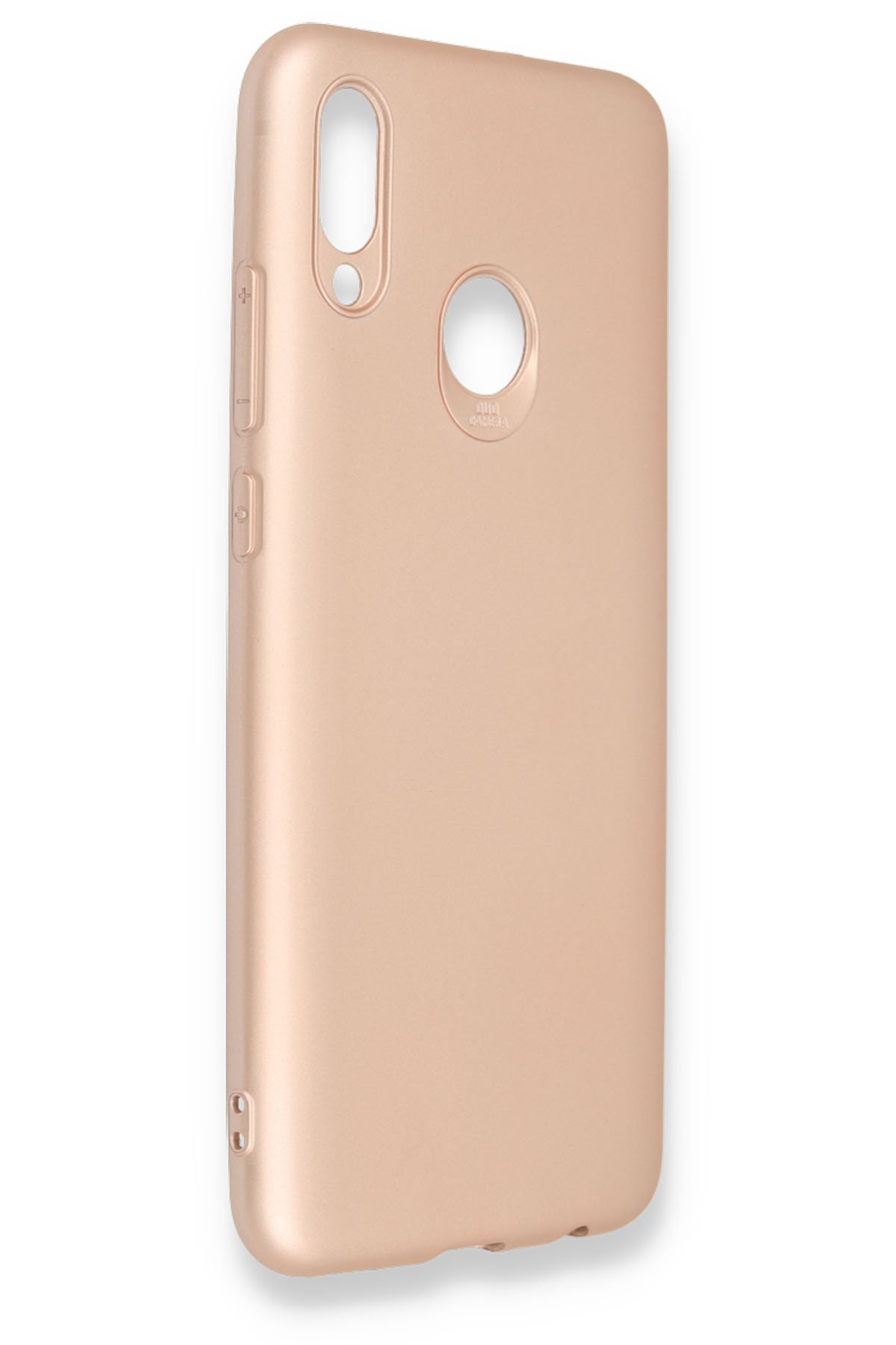 Newface Huawei P Smart 2019 Kılıf Nano içi Kadife Silikon - Turuncu